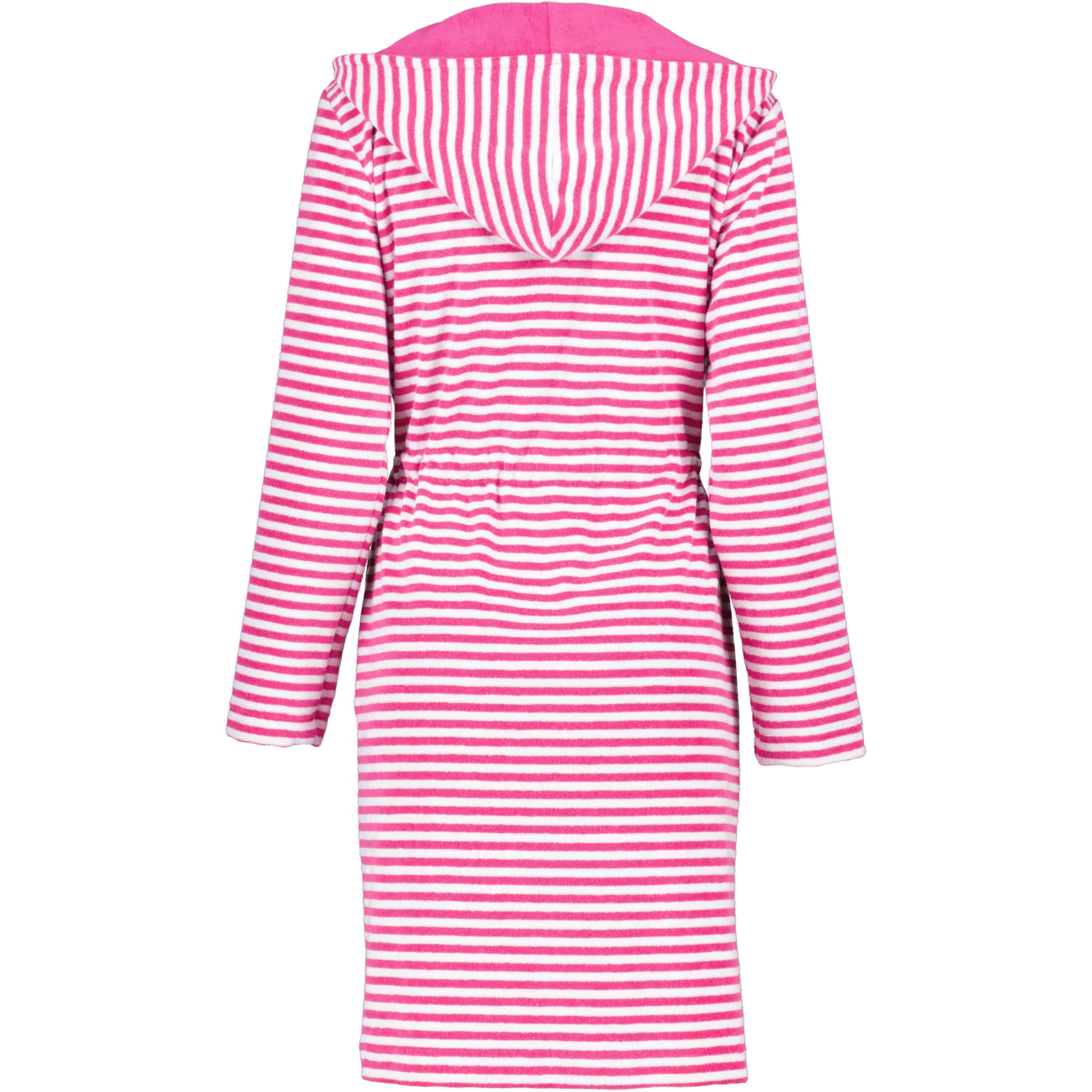 Cawö Home Bademäntel Damen kurz mit Kapuze Campus 834 - Farbe: pink - 27 - S