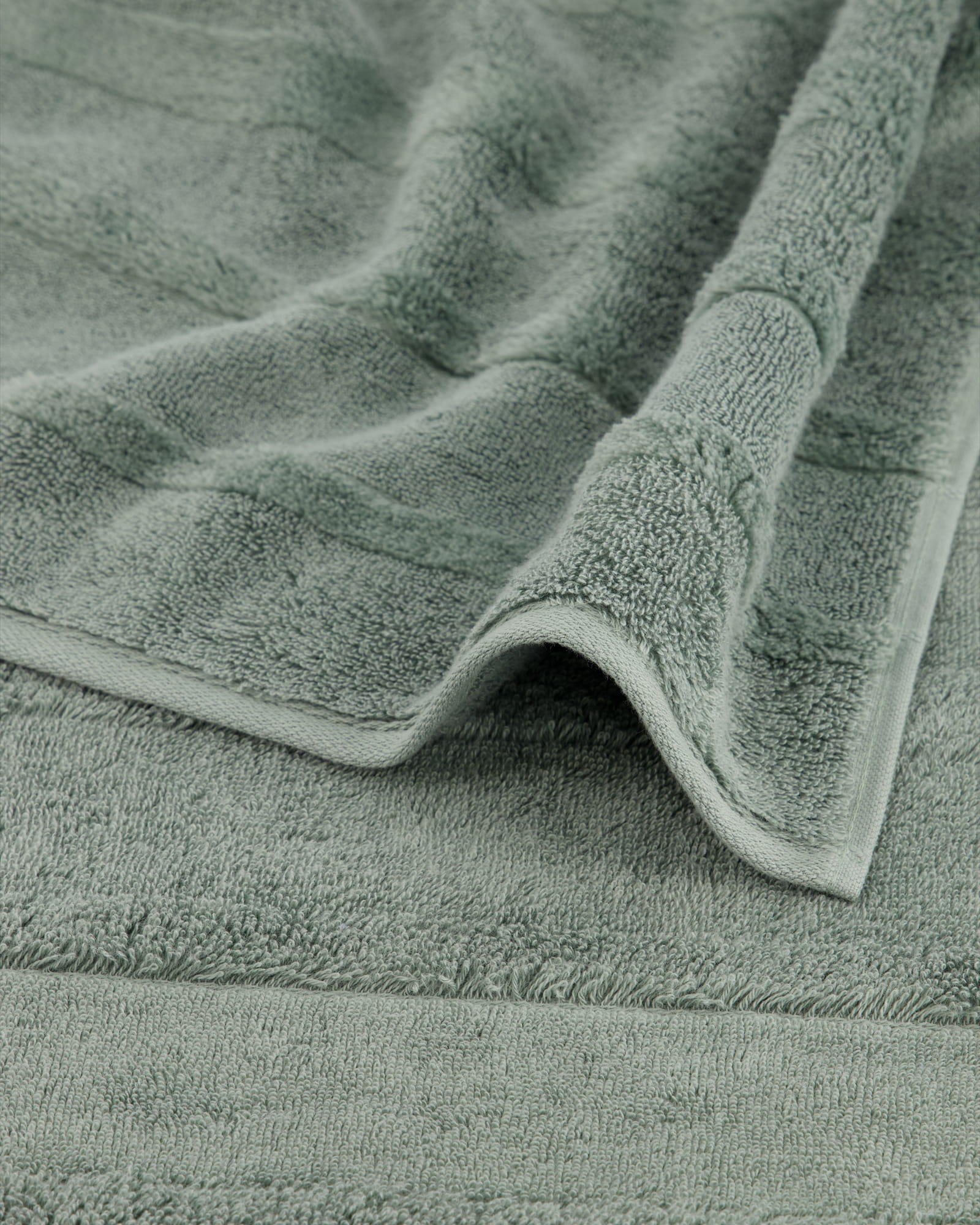 Cawö Handtücher Noblesse2 Uni 1002 nordic green - 470 - Handtuch 50x100 cm