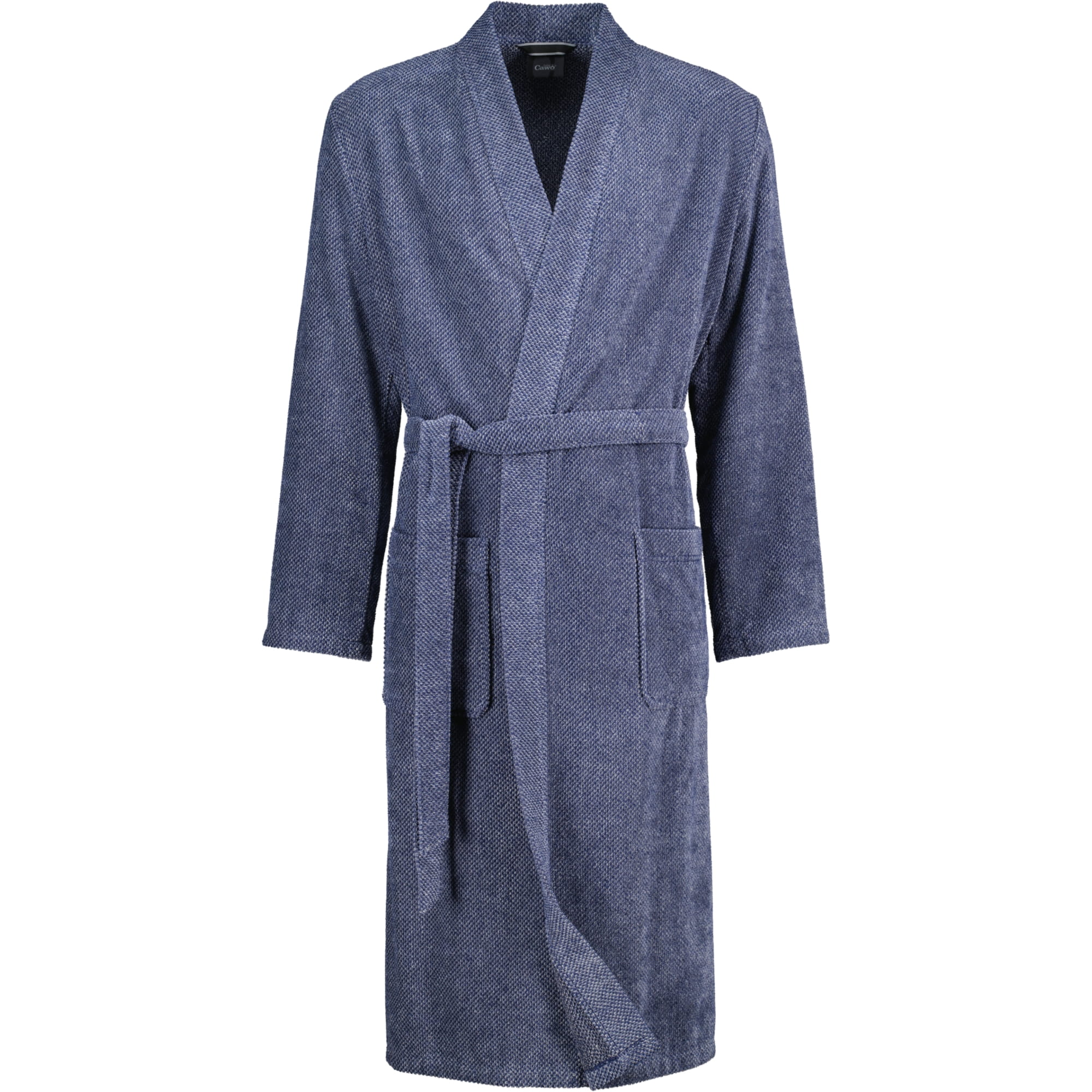 Cawö Home Herren Bademantel Kimono 5507 - Farbe: denim - 17 - S