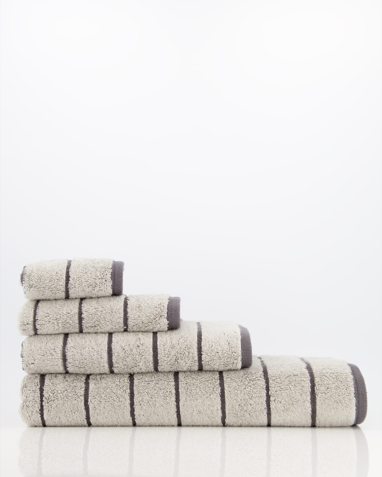 Cawö Handtücher Balance Doubleface 6232 platin - 77 - Duschtuch 80x150 cm