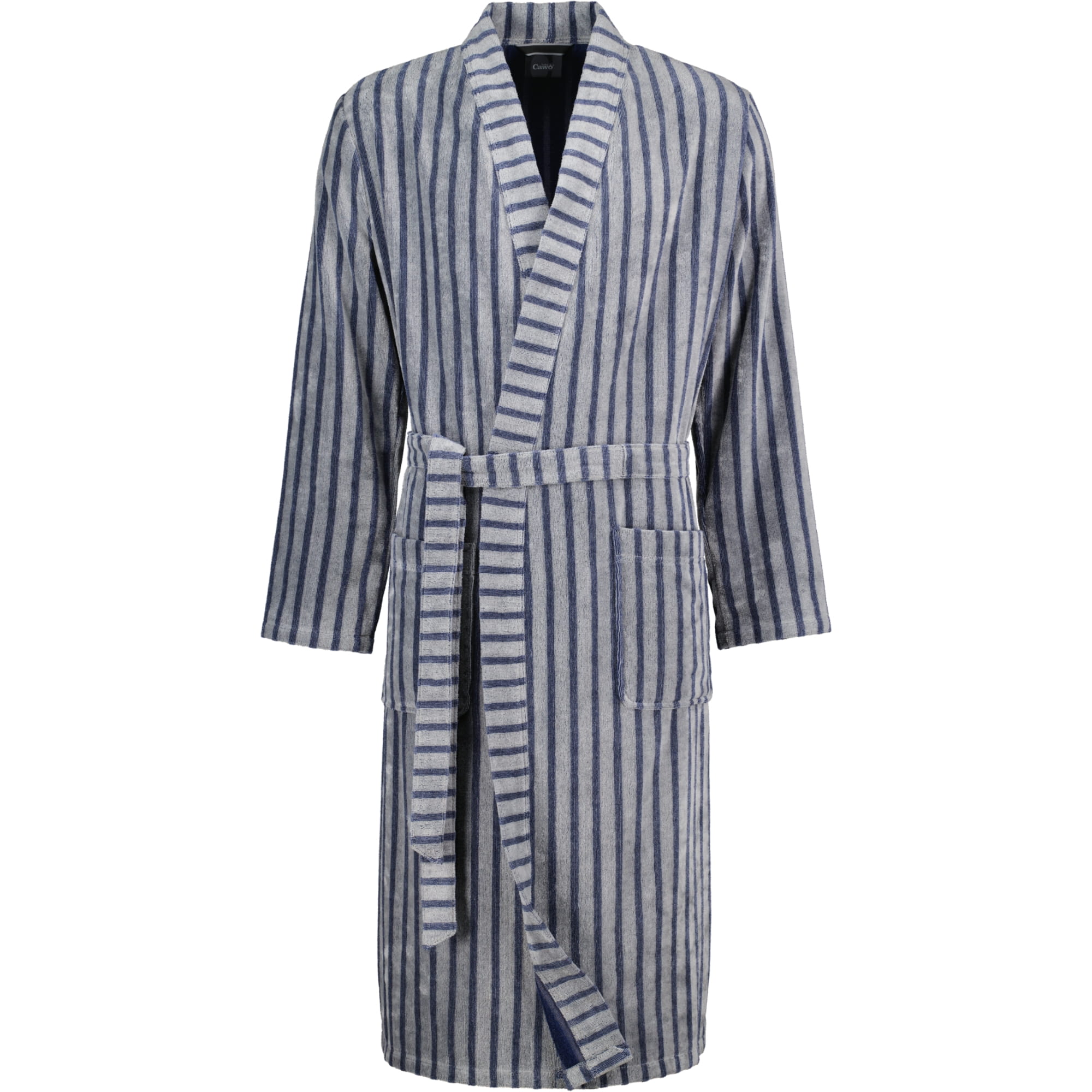 Cawö Home Herren Bademantel Kimono 5505 - Farbe: denim - 17 - S