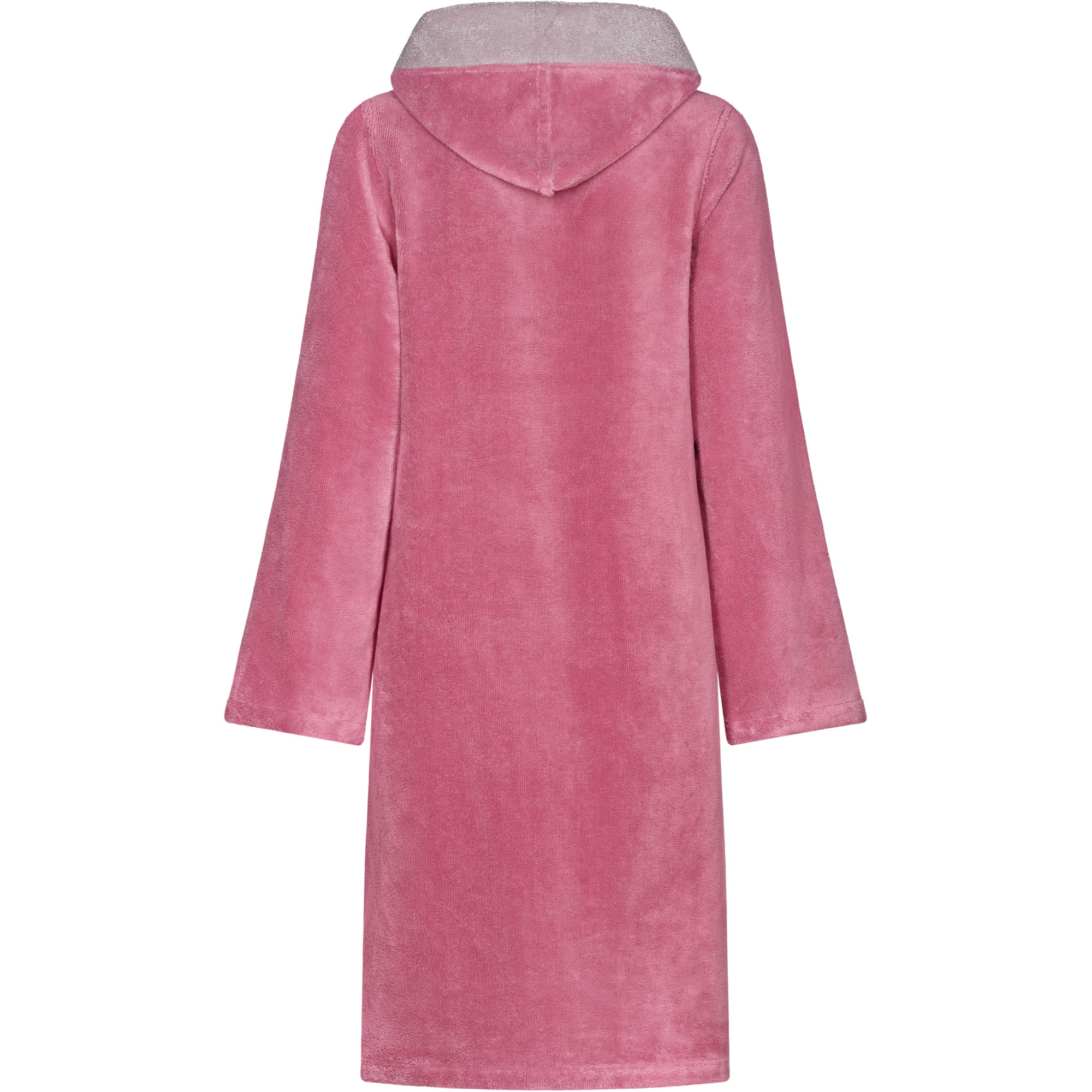 Cawö Home Bademäntel Damen Kurzmantel mit Kapuze Kapuze 841 beere - 23 - XL