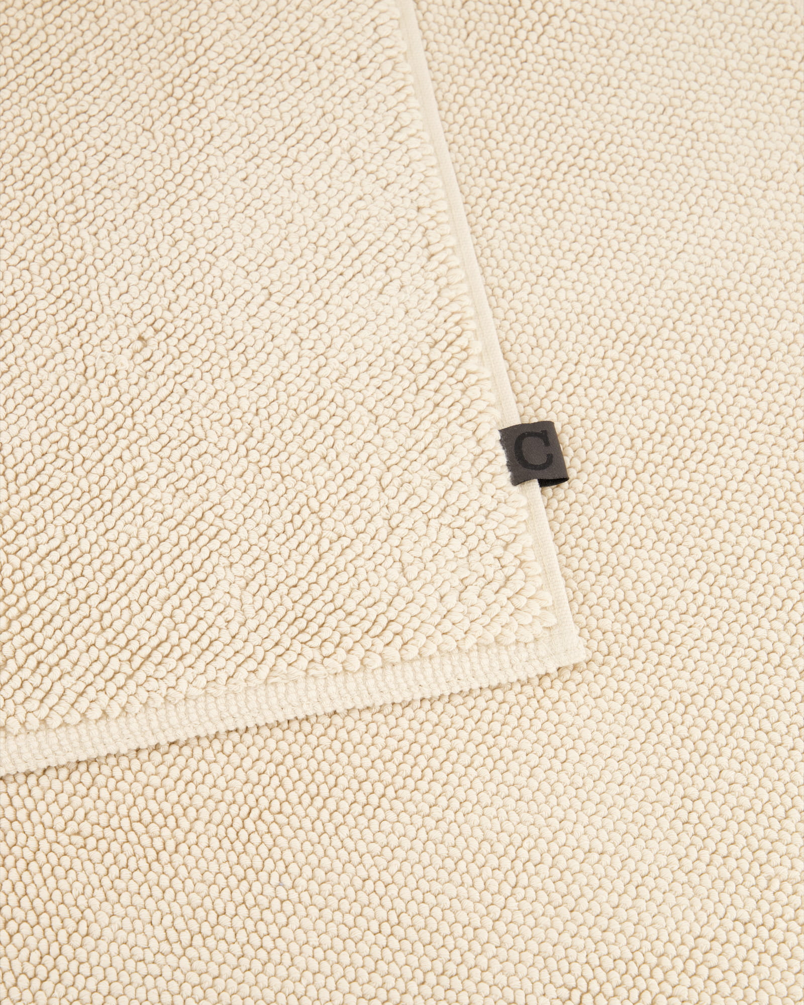 Cawö Home Badteppiche Loop 1007 beige - 370 - 60x100 cm