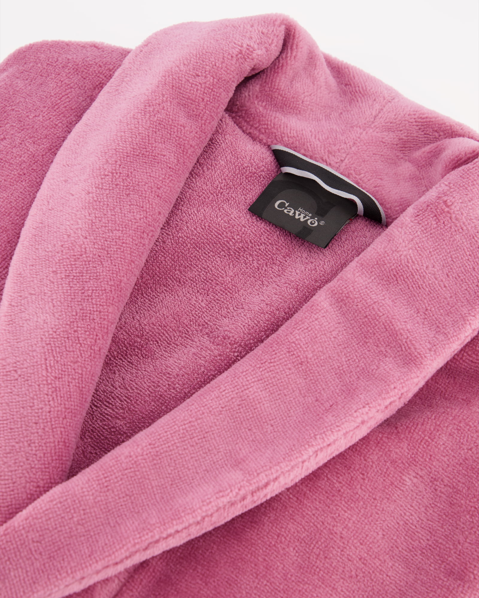 Cawö Home Damen Bademantel Schalkragen 836 - Farbe: blush - 22 - L