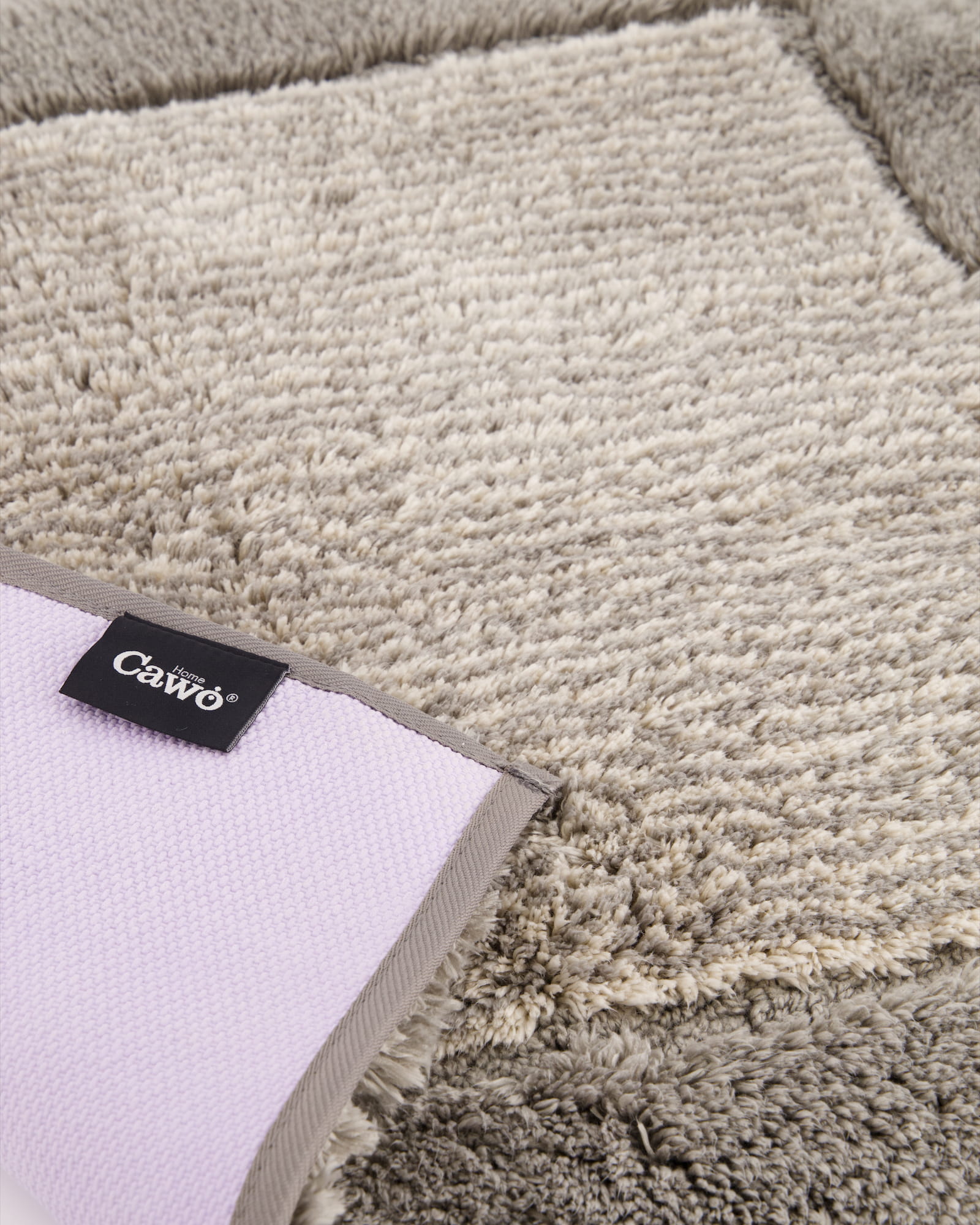 Cawö Home - Badteppich Luxury Home Two-Tone 590 - Farbe: graphit - 70