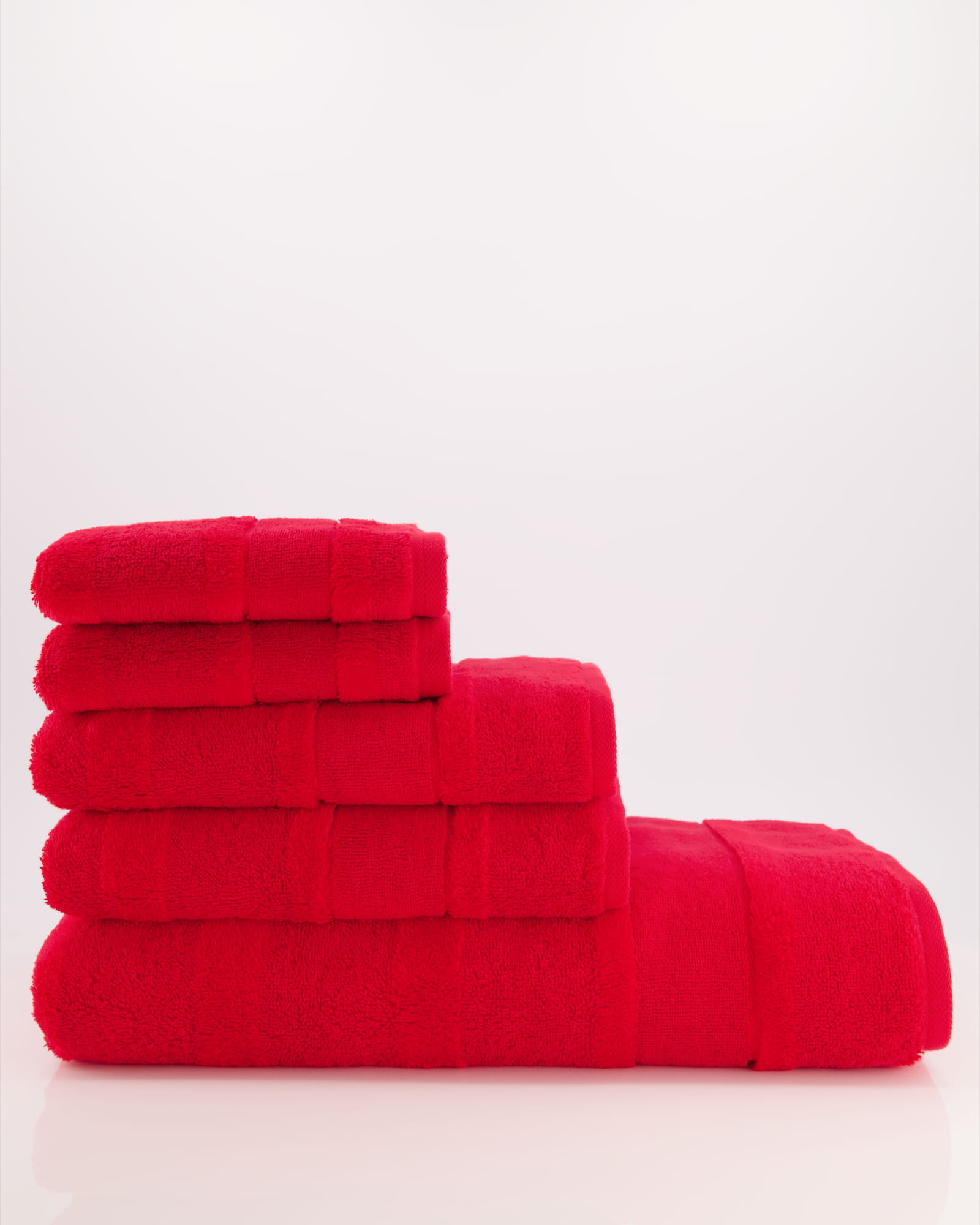 Cawö - Noblesse2 1002 - Farbe: rot - 203 - Seiflappen 30x30 cm