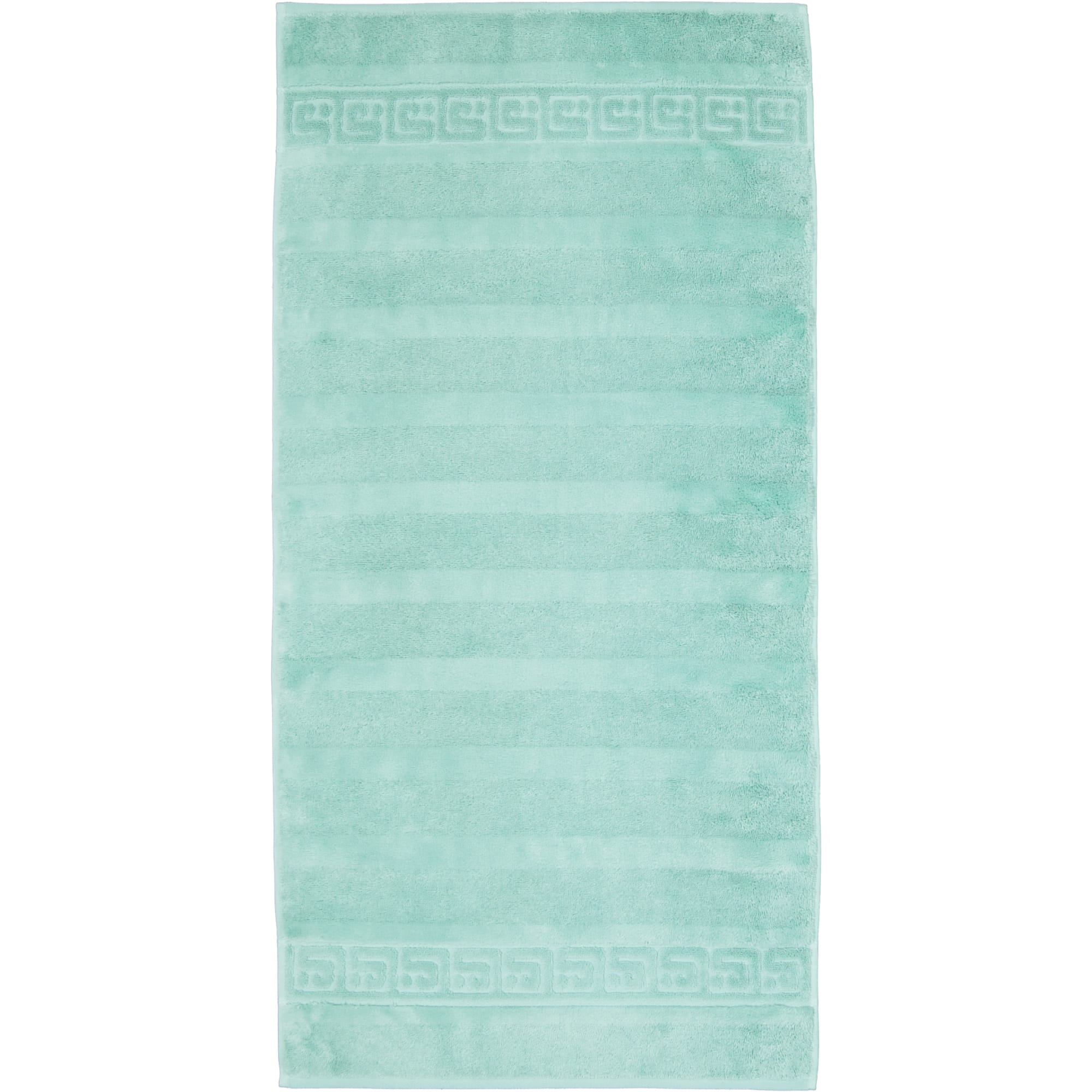 Cawö - Noblesse Uni 1001 - Farbe: 474 - agavegrün - Handtuch 50x100 cm