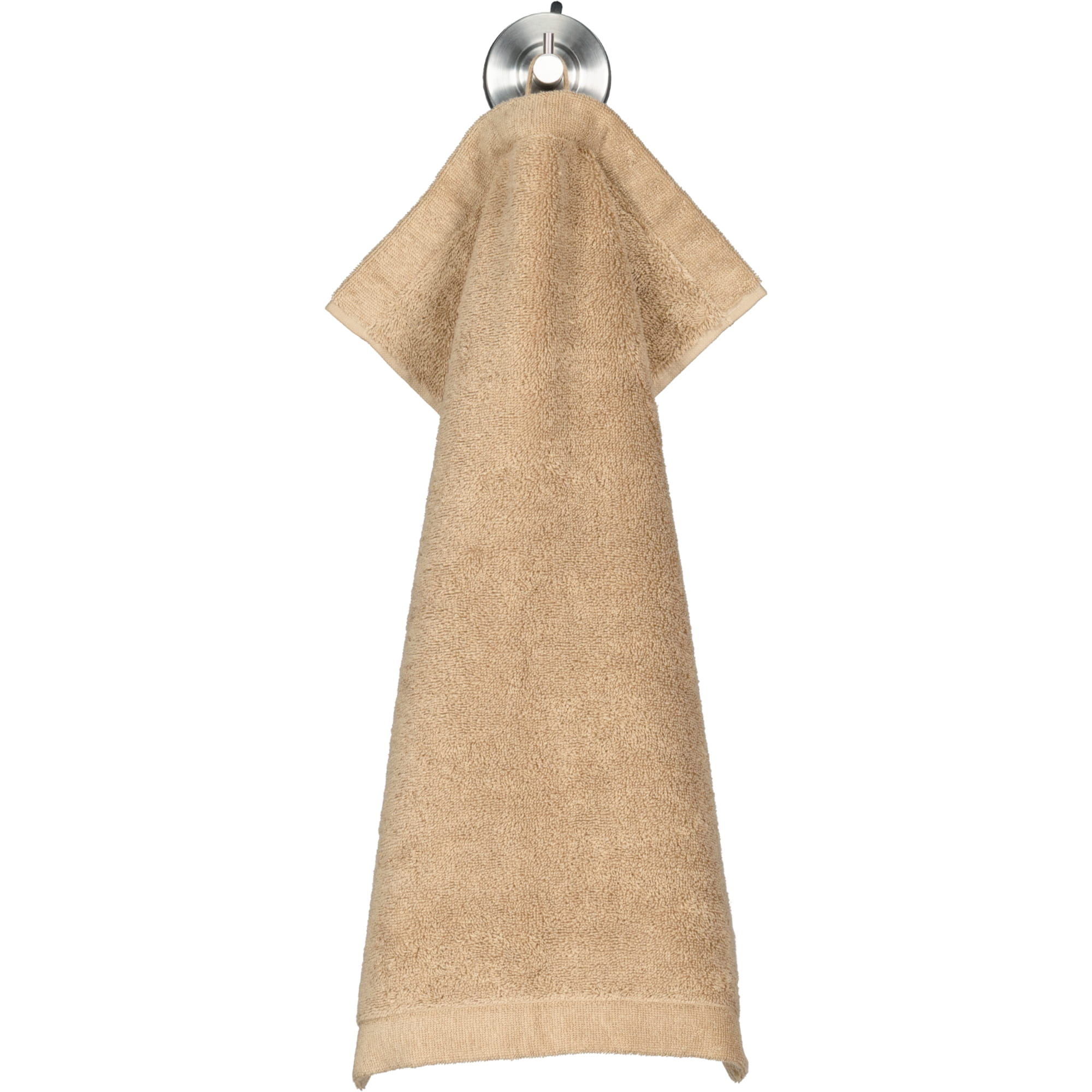 Cawö Handtücher Lifestyle Uni 7007 caramel - 346 - Gästetuch 30x50 cm