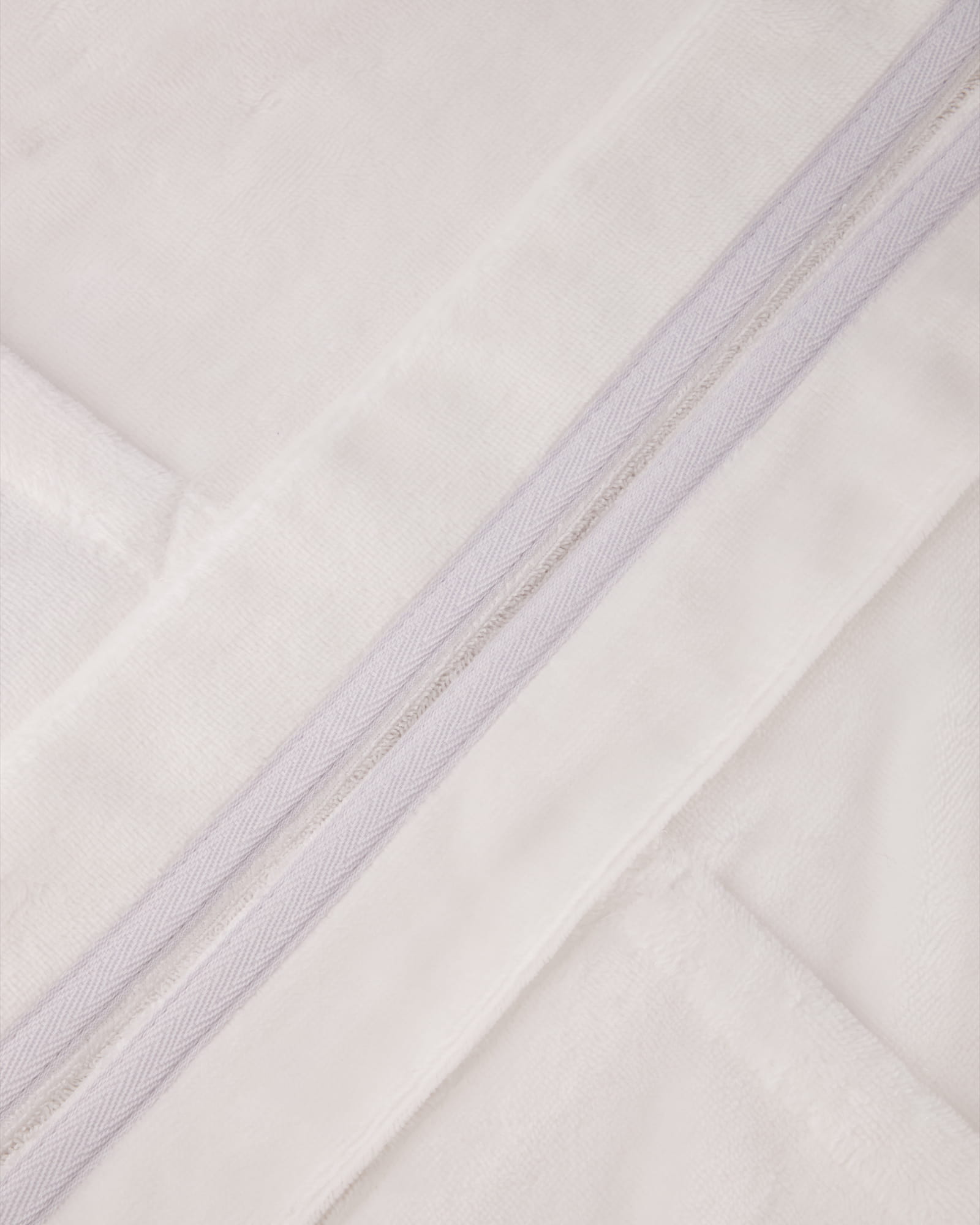 Cawö Home - Damen Bademantel Kapuze 825 - Farbe: weiß - 67 - L