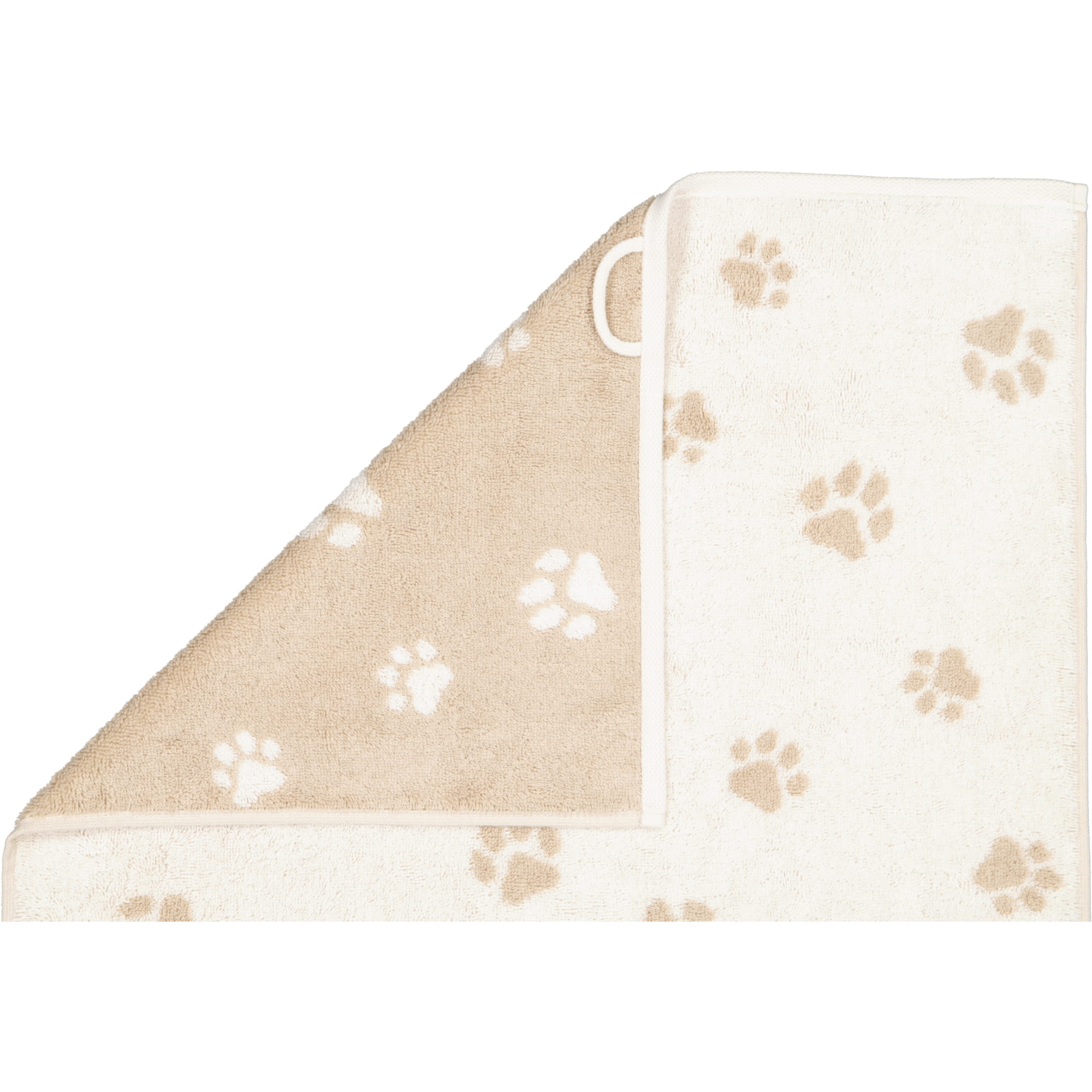 Cawö Handtücher WE LOVE DOGS Paws 6247 Natur-Beige - 33