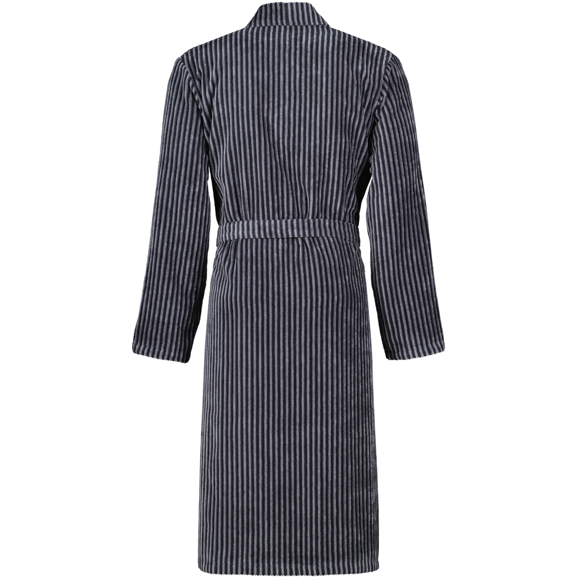 Cawö Herren Bademantel Kimono 4854 - Farbe: anthrazit - 97 - M