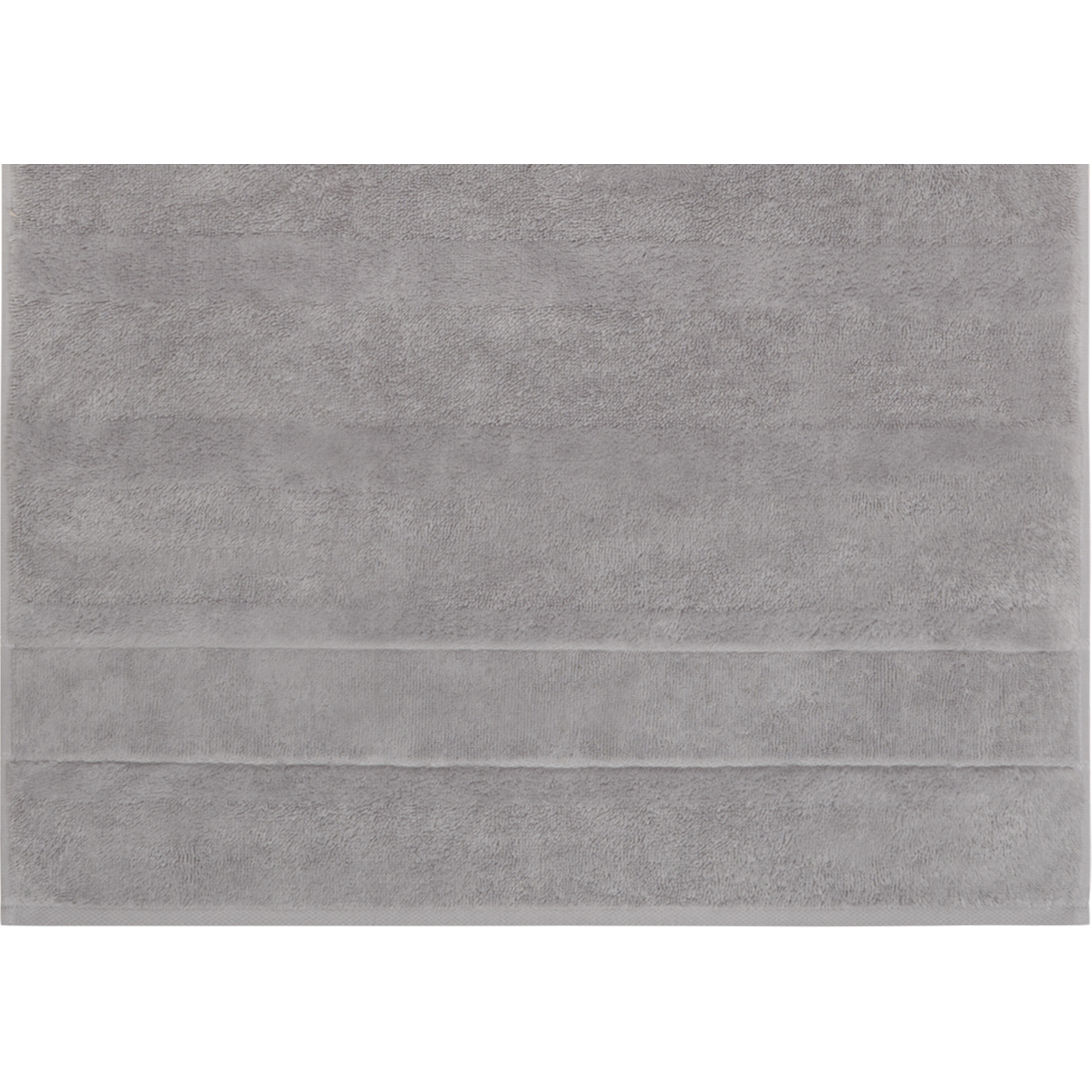 Cawö Handtücher Noblesse2 Uni 1002 metal - 735 - Handtuch 50x100 cm
