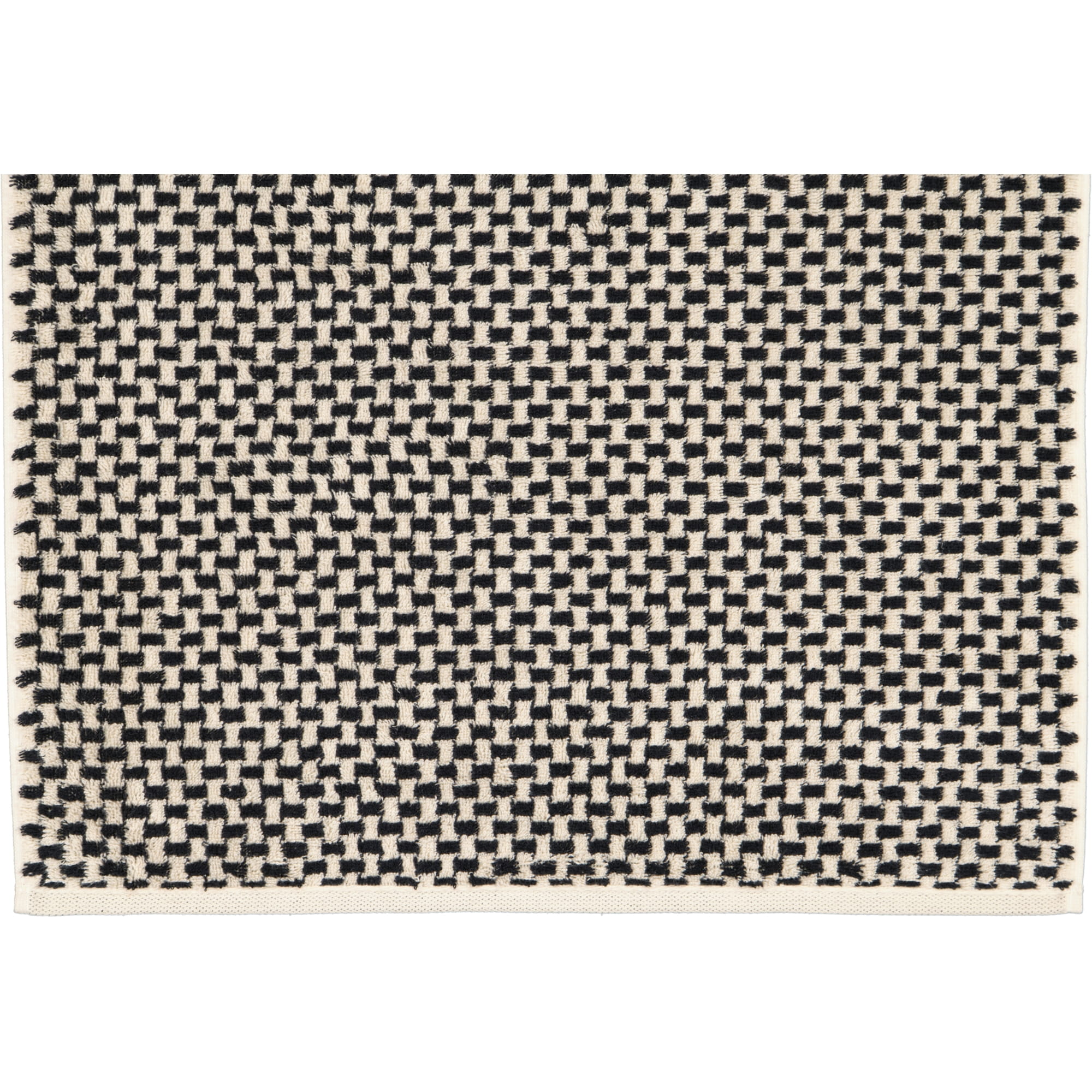 Cawö Handtücher Natural Allover 6215 - Farbe: natur-schwarz - 39