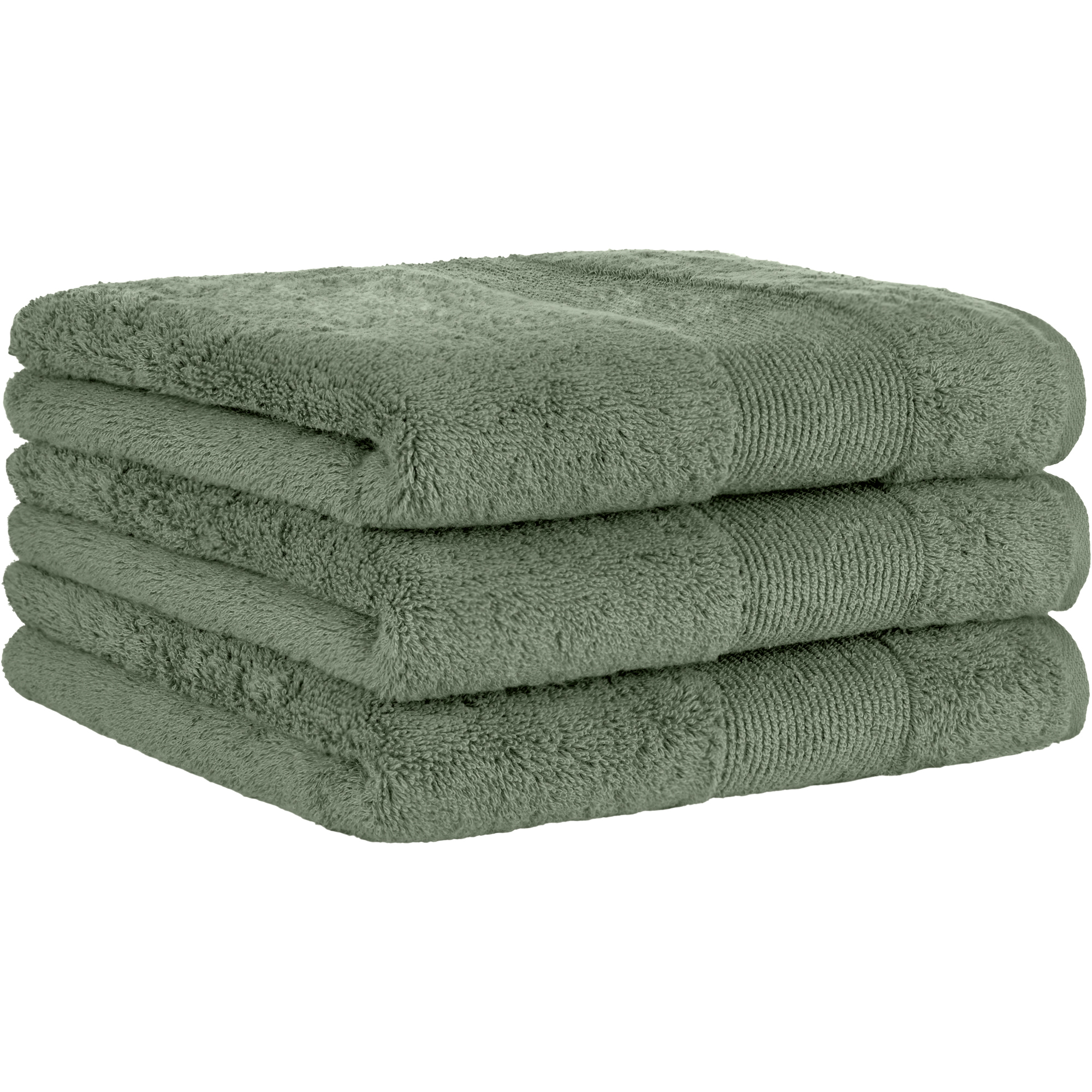 Cawö Handtücher THE LUXURY 5000 oliv - 497