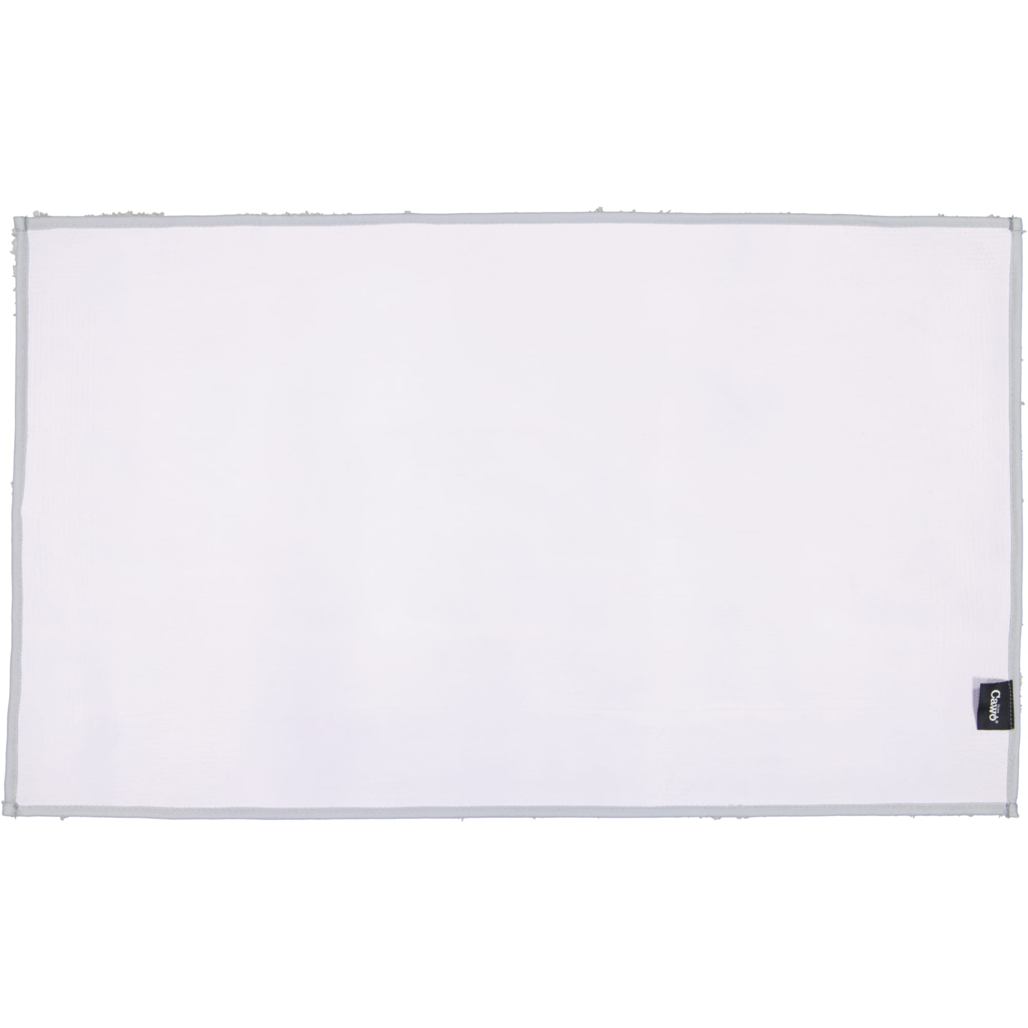 Cawö Home - Badteppich Luxury Home Two-Tone 590 - Farbe: platin - 76 - 60x100 cm