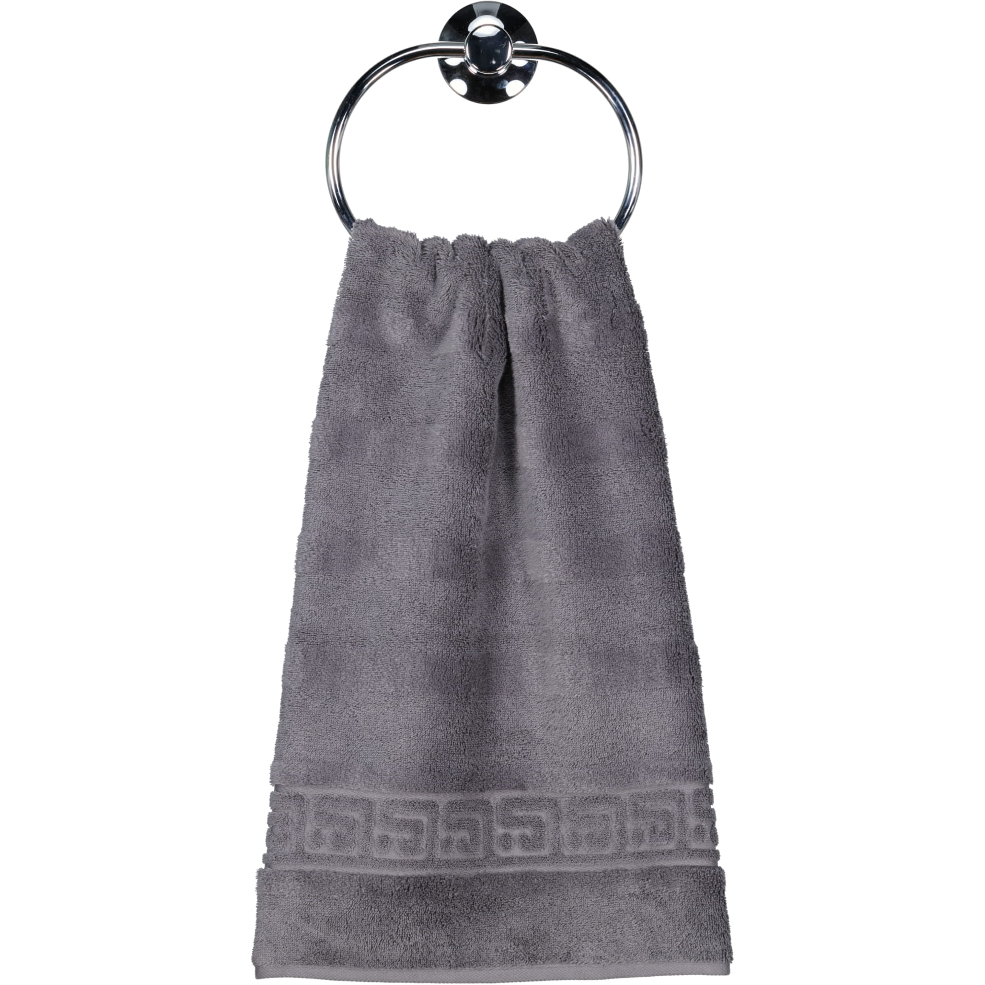 Cawö - Noblesse Uni 1001 - Farbe: 774 - anthrazit - Handtuch 50x100 cm