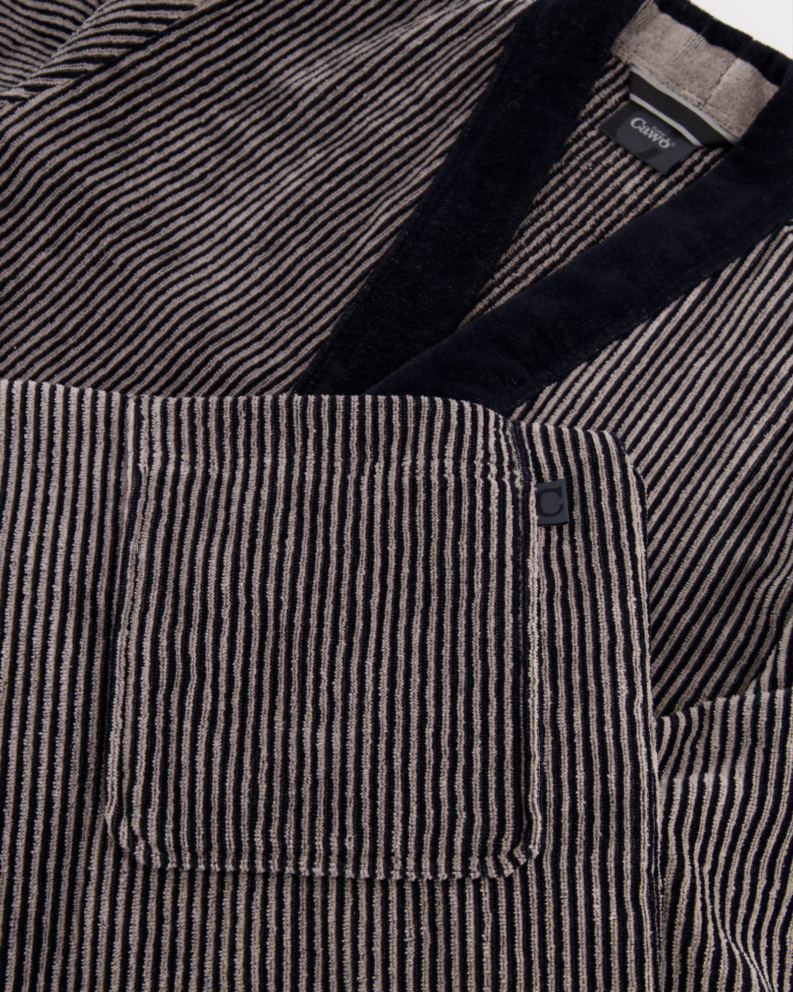 Cawö - Herren Bademantel Kimono 5840 - Farbe: türkis - 47 - S