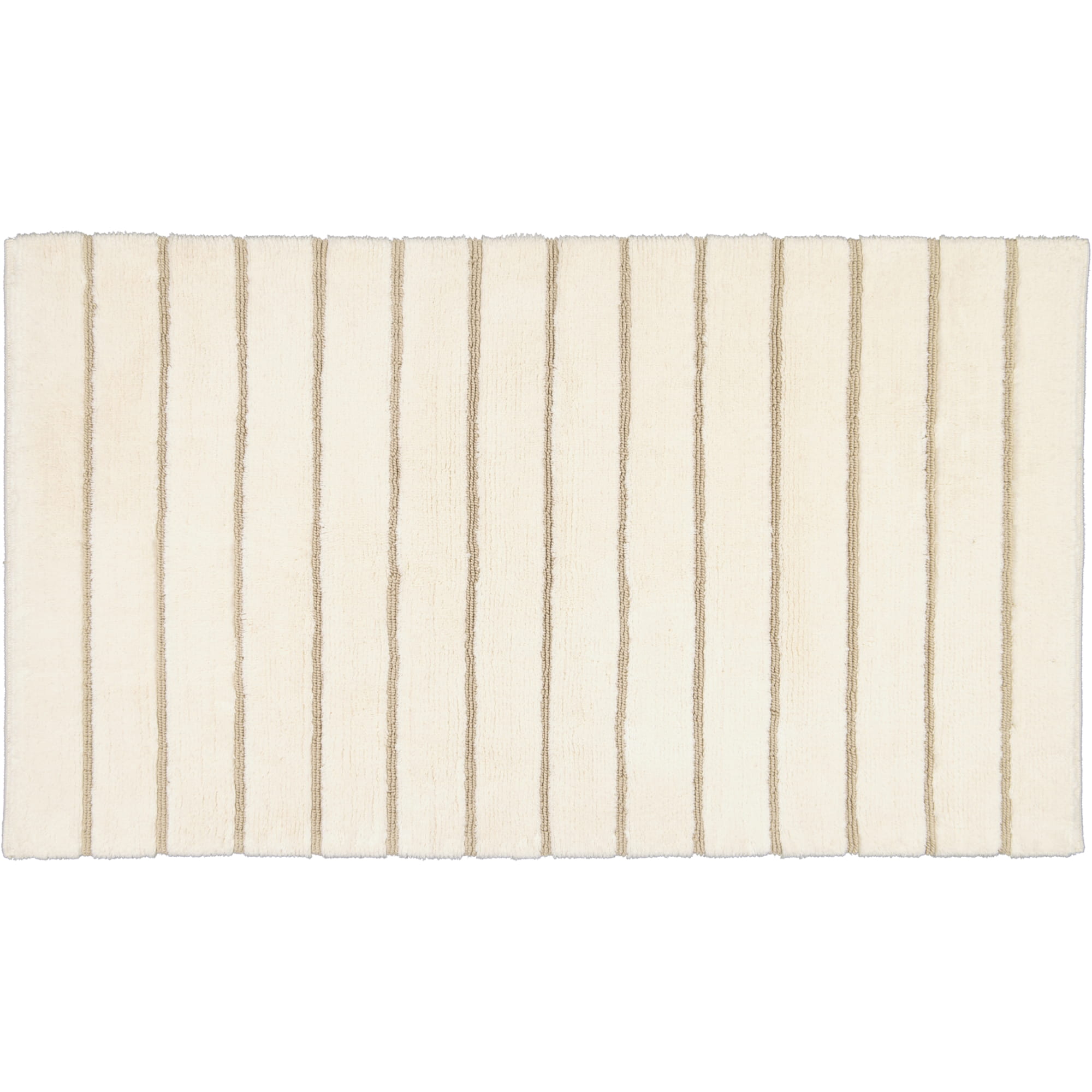 Cawö Home Badteppiche Balance Streifen 1008 natur - 33 - 70x120 cm