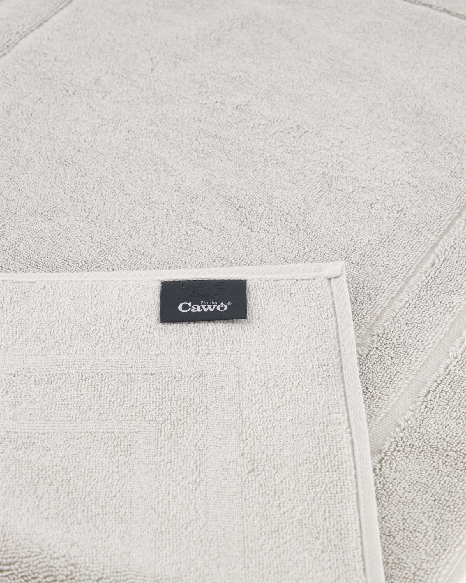 Cawö Badematte Classic 303 - Größe: 50x80 cm - Farbe: platin - 705