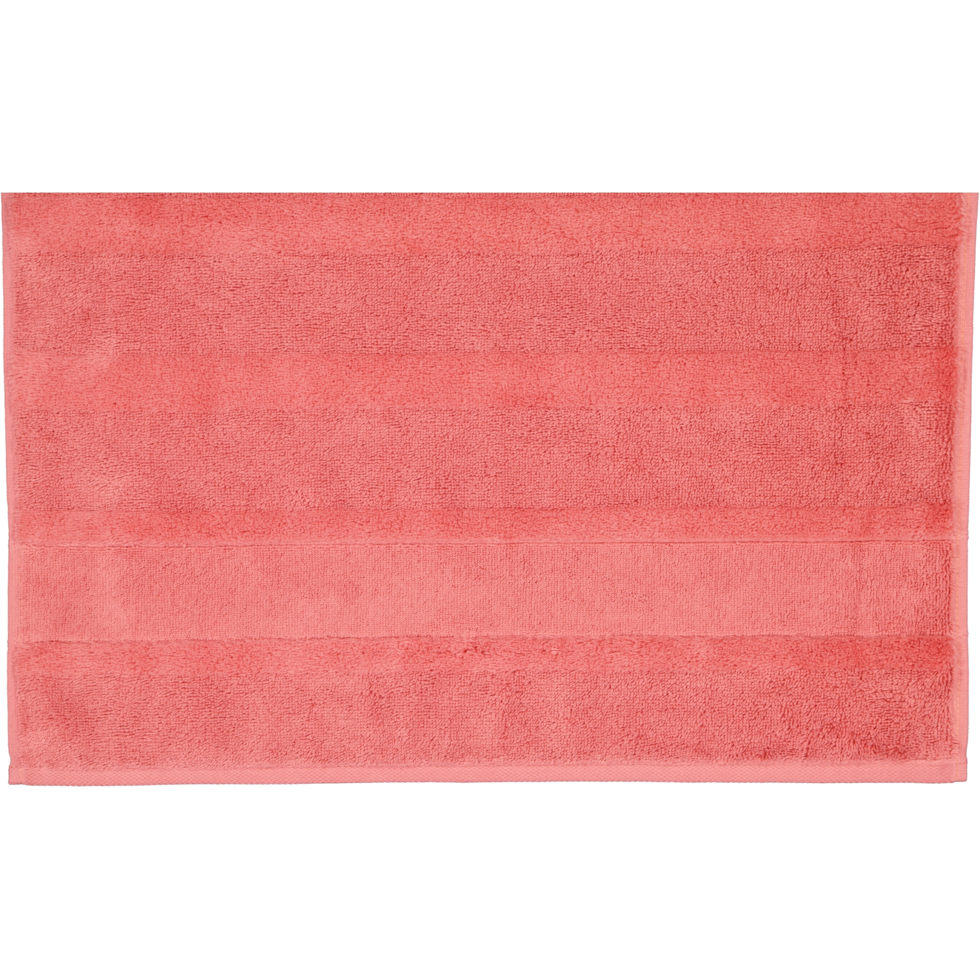 Cawö - Noblesse2 1002 - Farbe: koralle - 255 - Waschhandschuh 16x22 cm