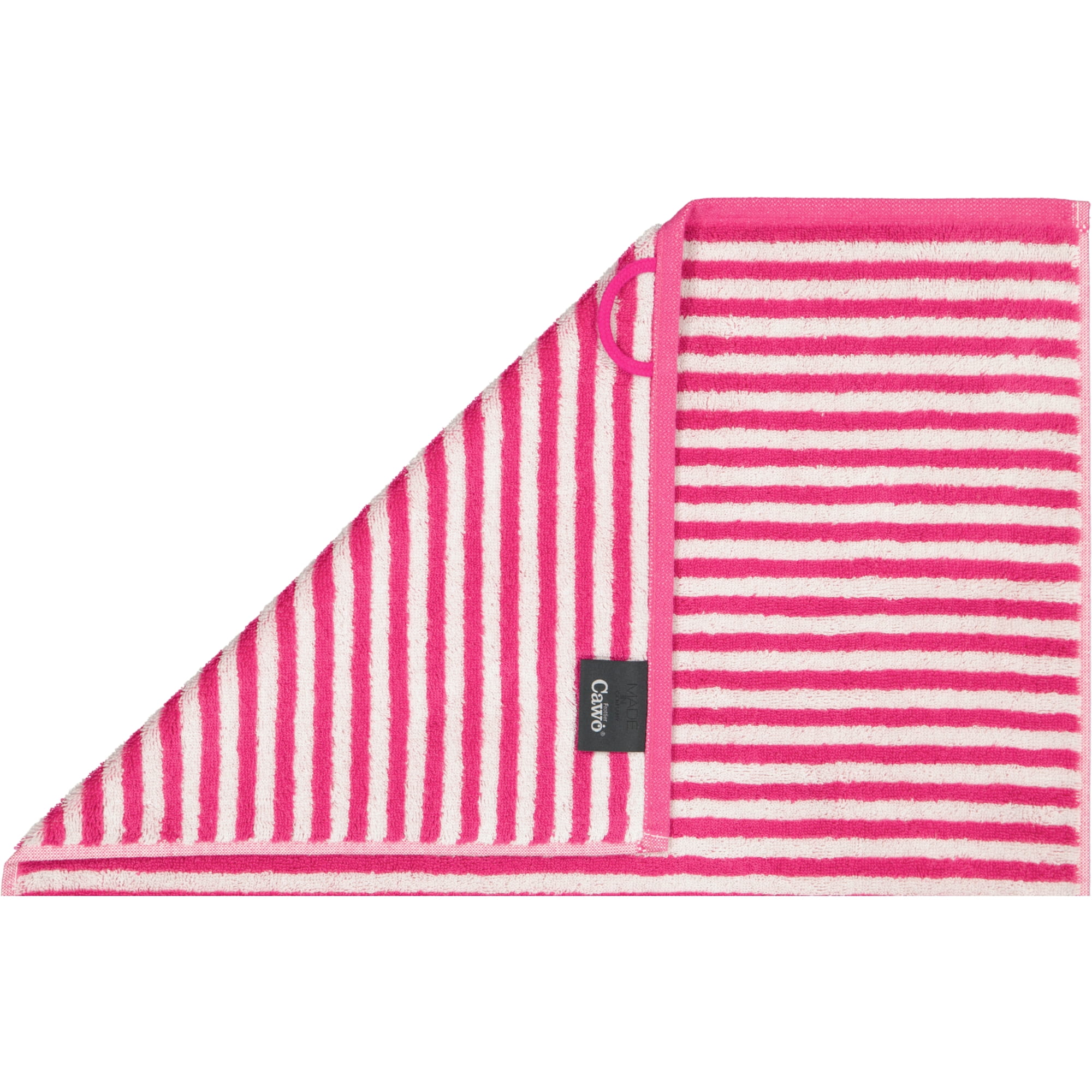 Cawö Handtücher Campus Ringel 955 pink - 22