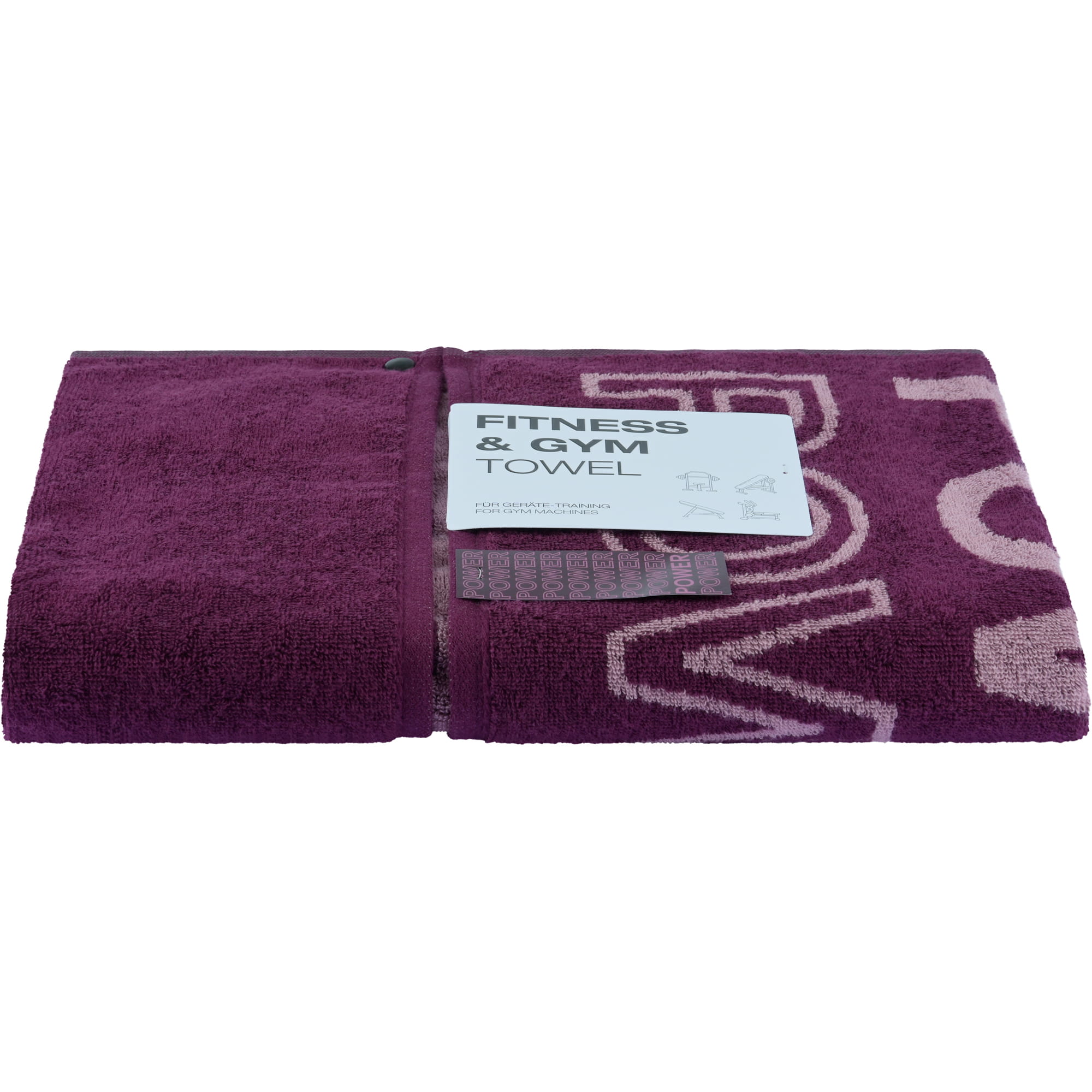 Cawö Fitness-Handtücher POWER 6293 purple - 88 - 50x130 cm