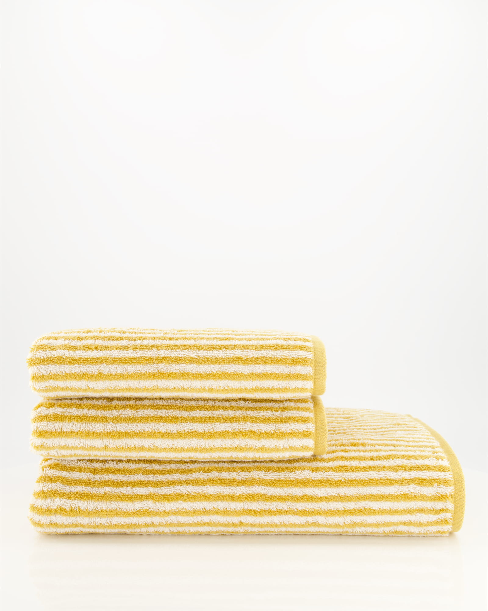 Cawö Handtücher Two-Tone Stripes 480 gold - 53