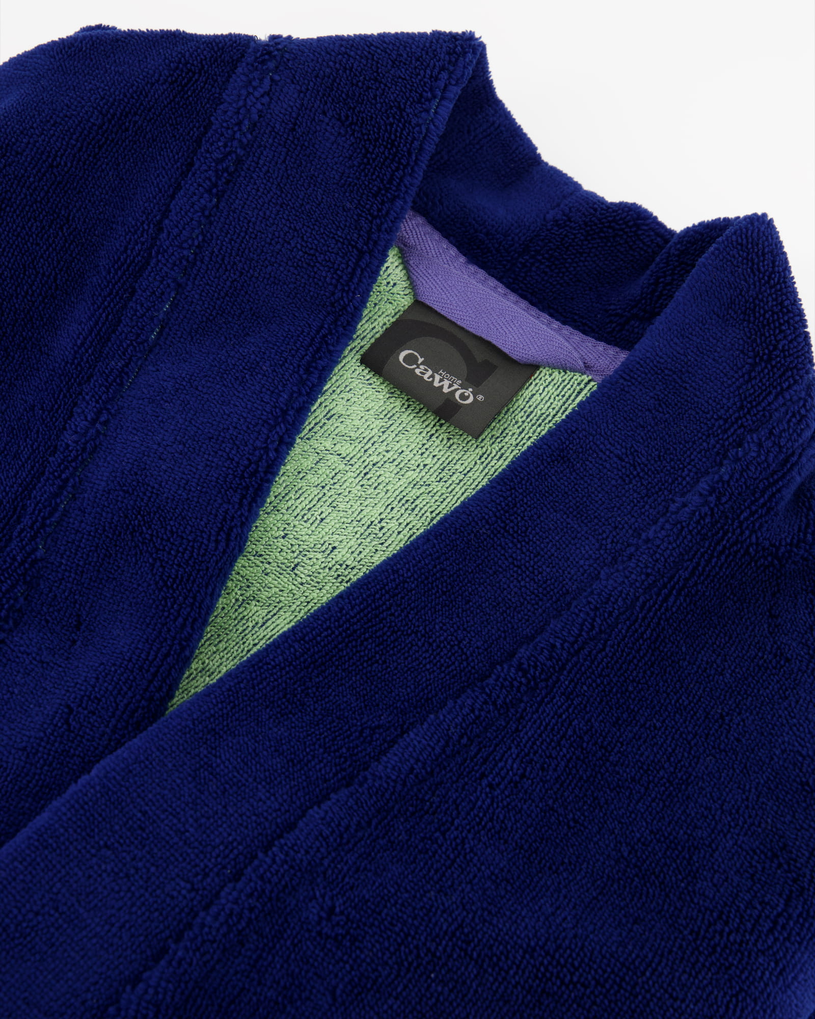 Cawö Home Bademäntel Damen Kimono Kimono 844 blau-grün - 14