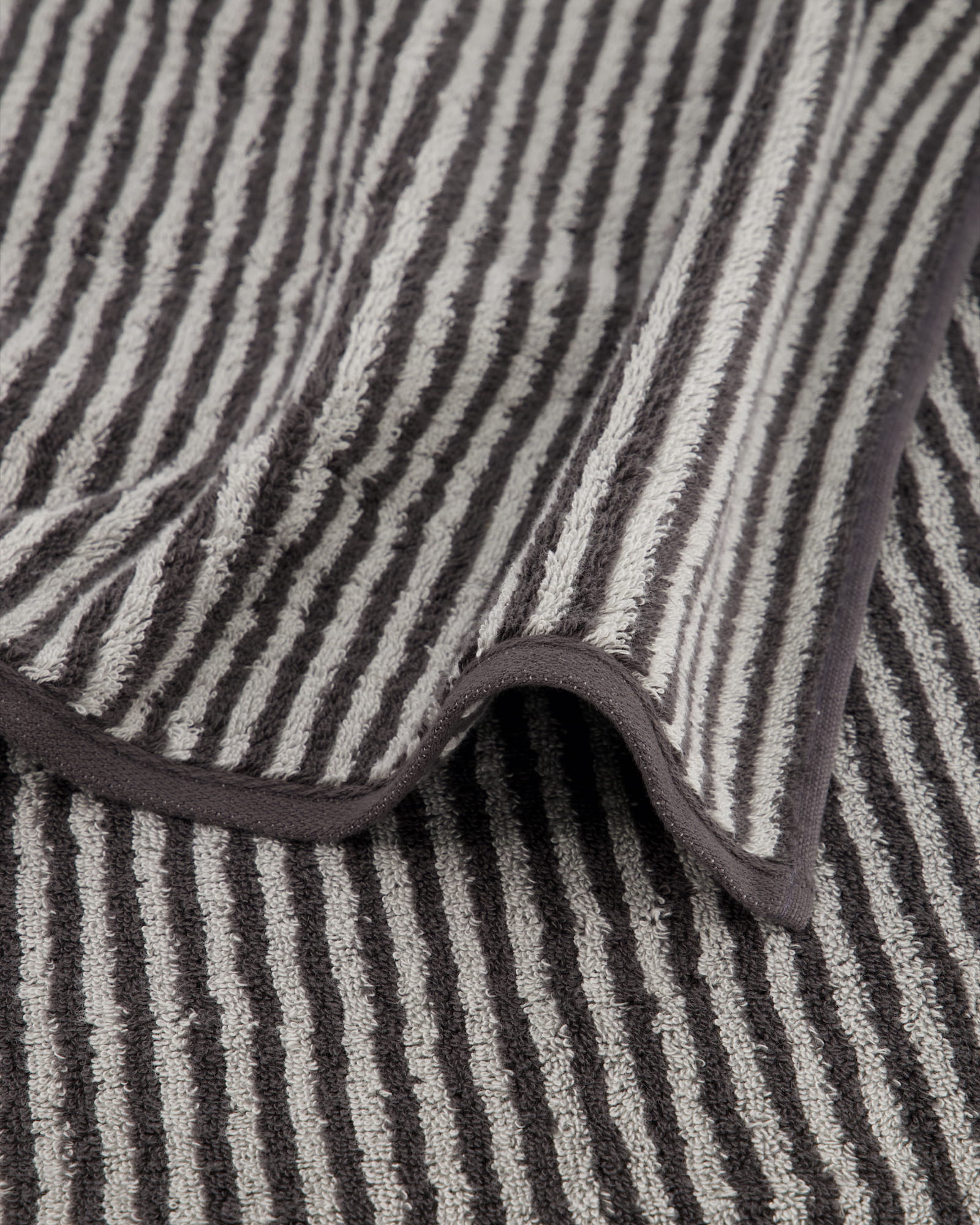 Cawö Handtücher Two-Tone Stripes 480 basalt - 73