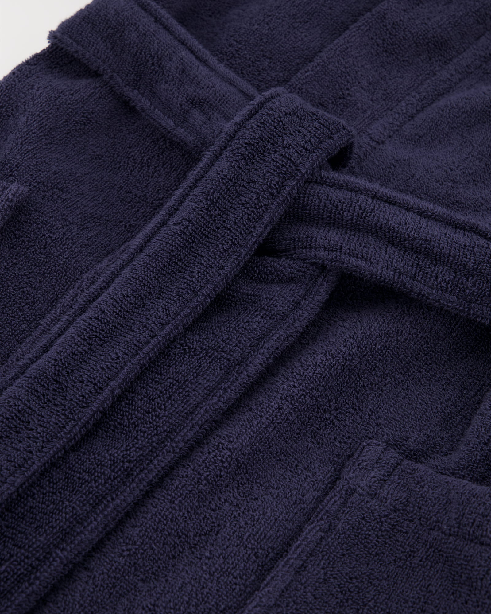 Cawö Home Herren Bademantel Kapuze 829 - Farbe: blau - 17