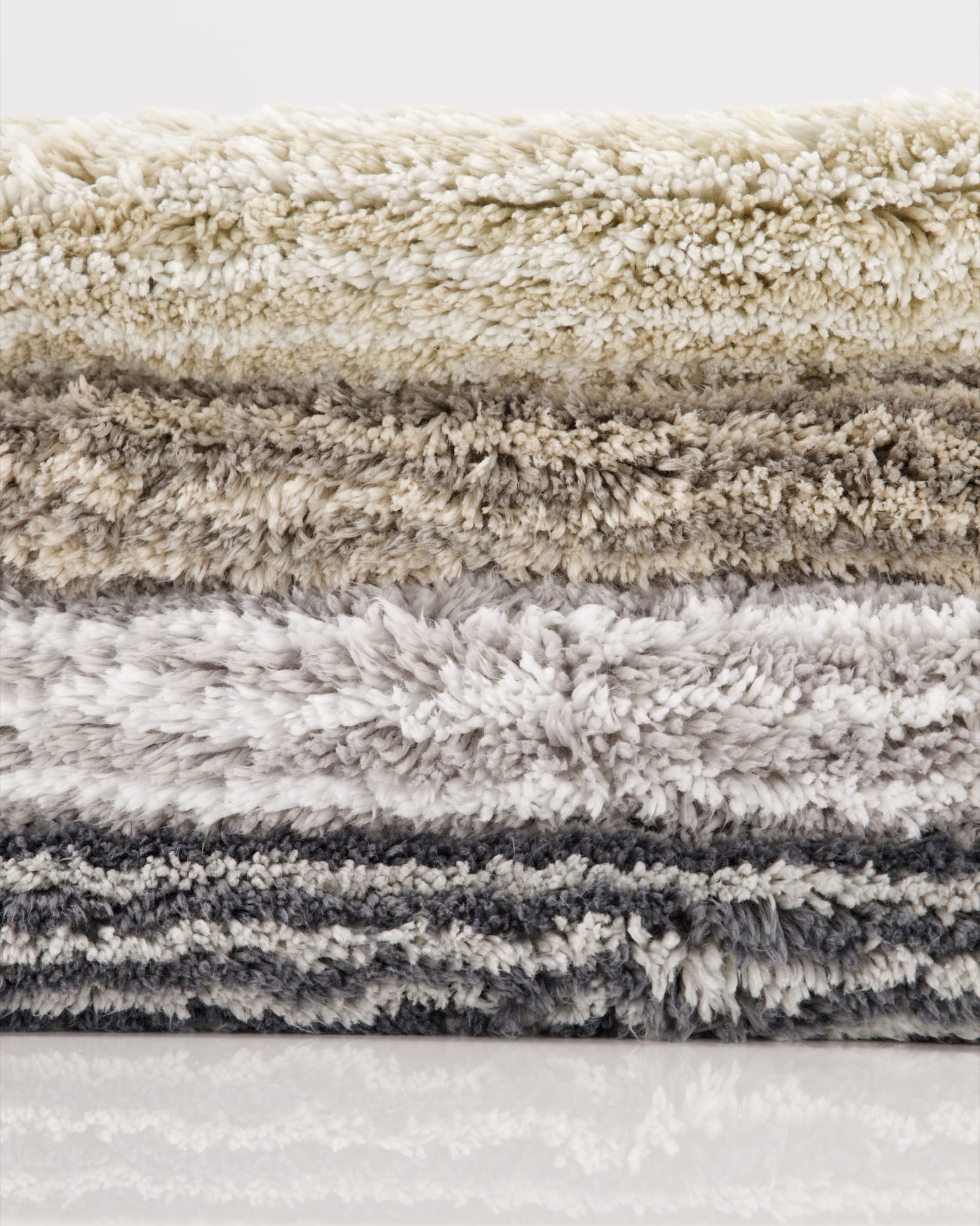 Cawö Home - Badteppich Luxury Home Two-Tone 590 - Farbe: graphit - 70