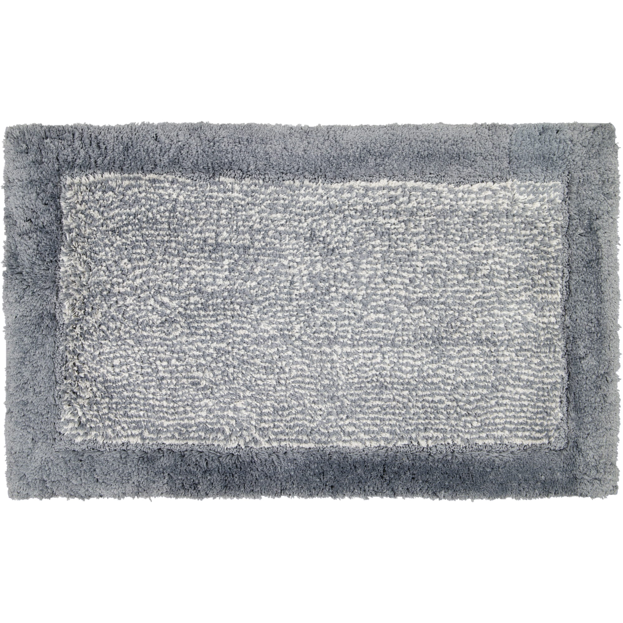 Cawö Home - Badteppich Luxury Home Two-Tone 590 - Farbe: schiefer - 77 - 60x100 cm