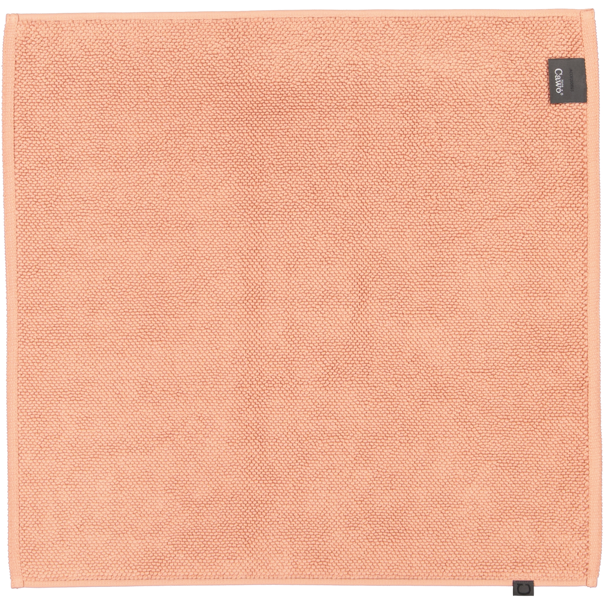 Cawö Home Badteppiche Loop 1007 zimt - 369 - 60x60 cm