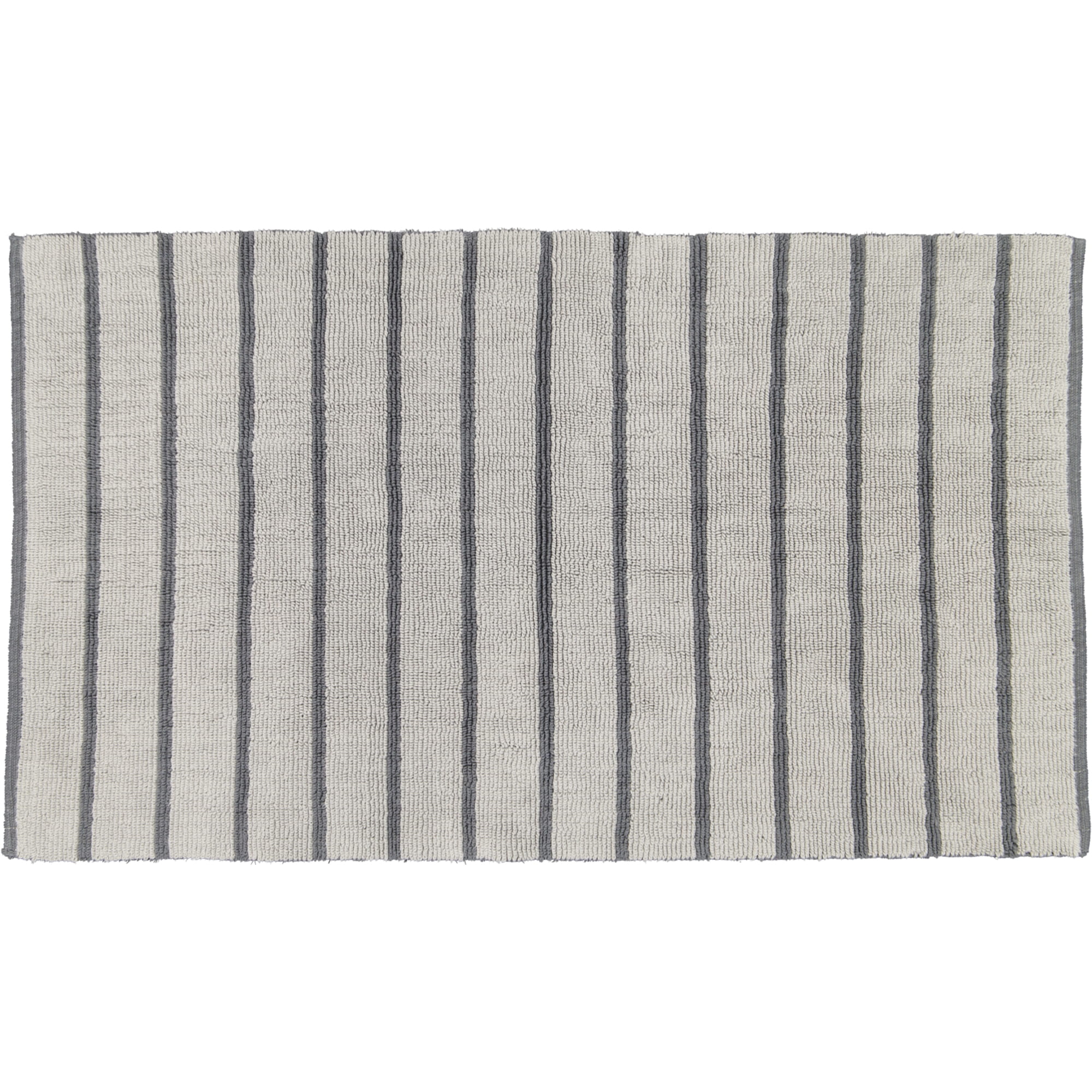 Cawö Home Badteppiche Balance Streifen 1008 anthrazit - 73 - 70x120 cm