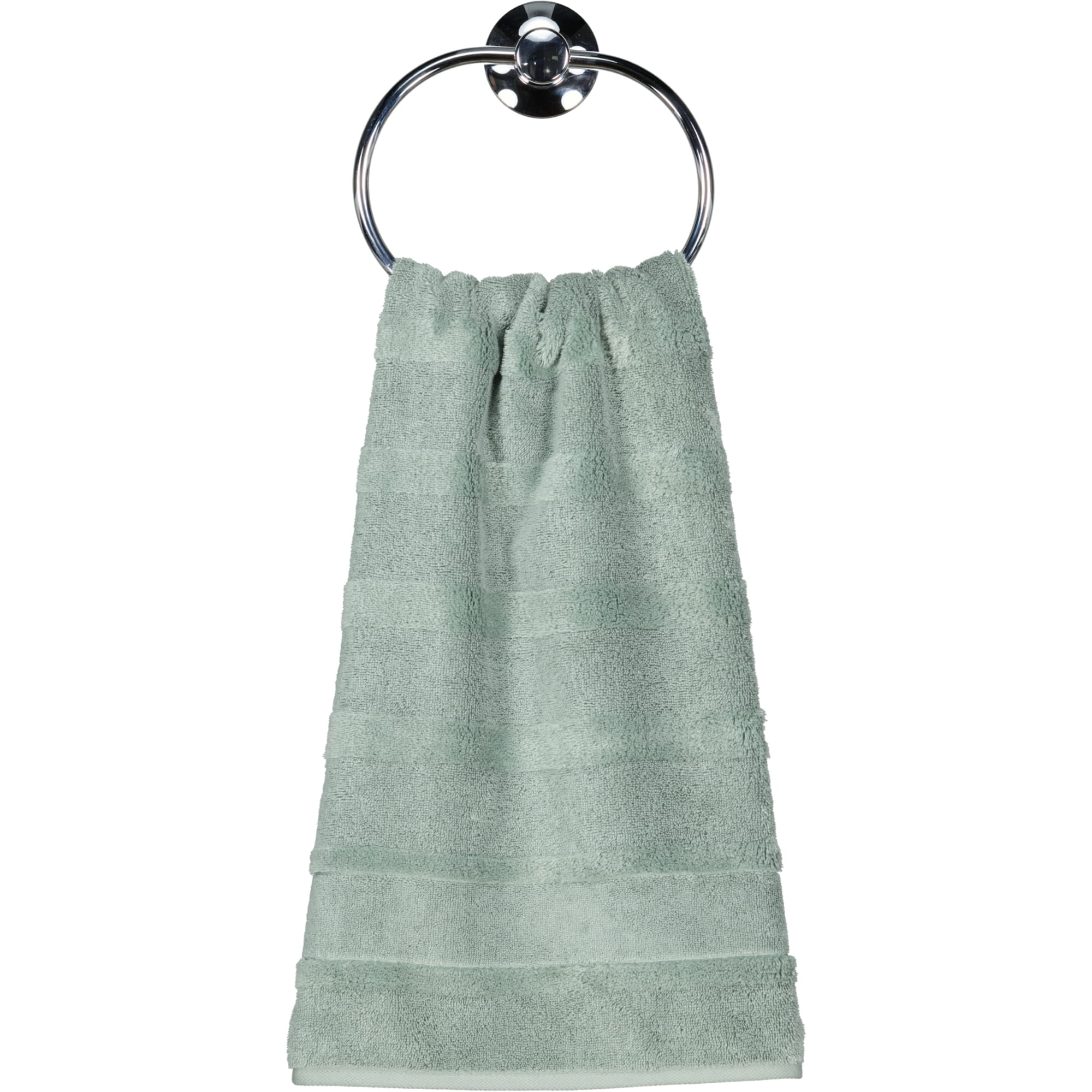 Cawö Handtücher Noblesse2 Uni 1002 nordic green - 470 - Handtuch 50x100 cm