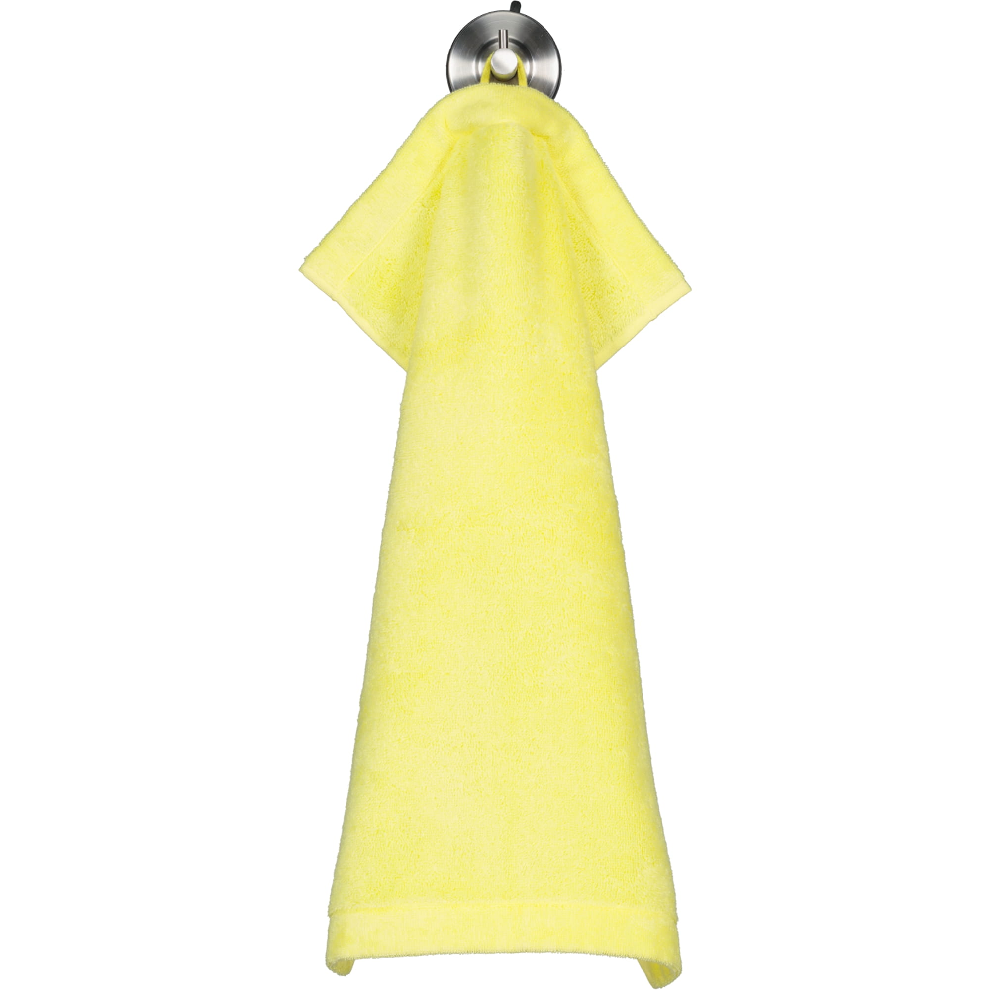 Cawö Handtücher Lifestyle Uni 7007 lemon - 501 - Gästetuch 30x50 cm