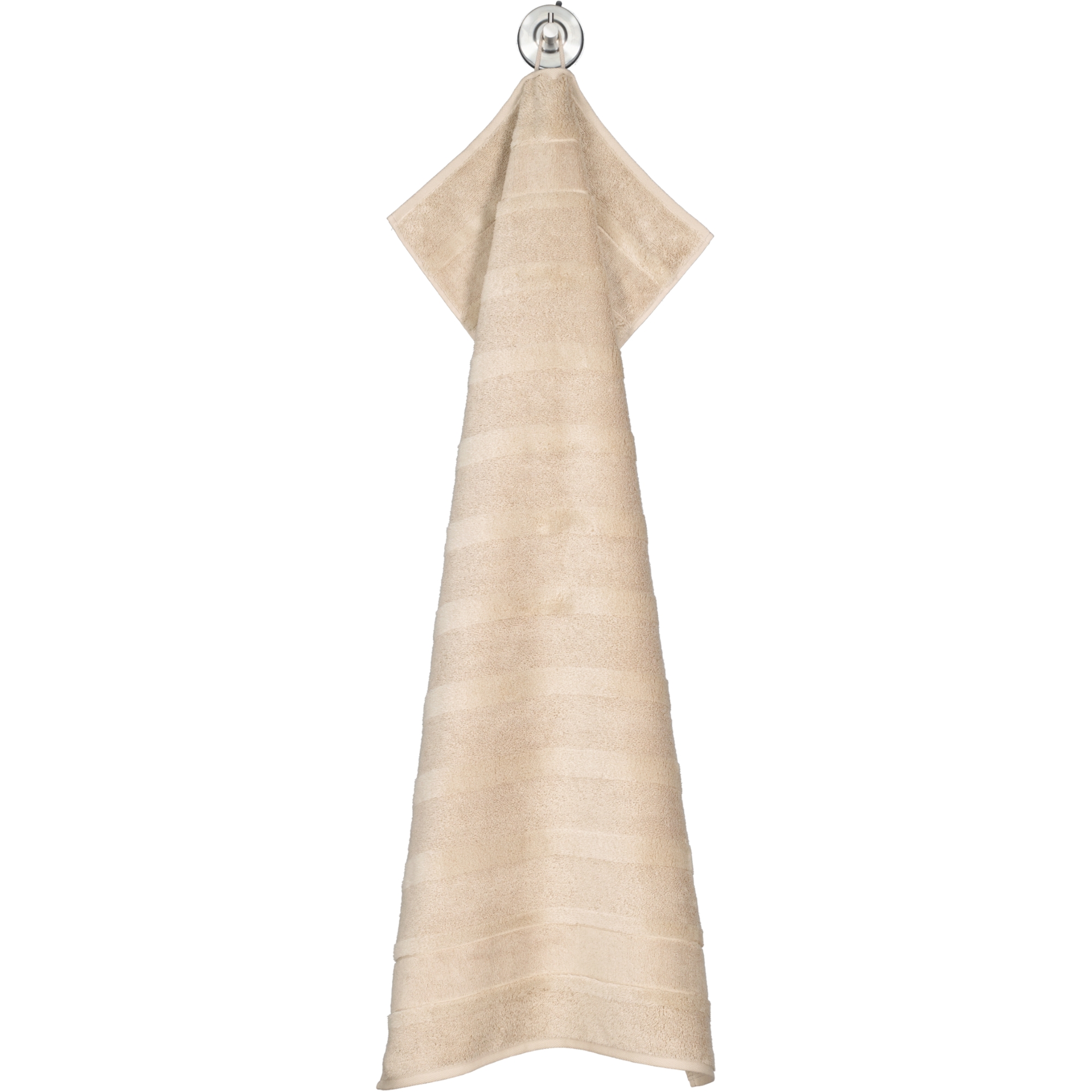 Cawö - Noblesse2 1002 - Farbe: 375 - sand - Handtuch 50x100 cm