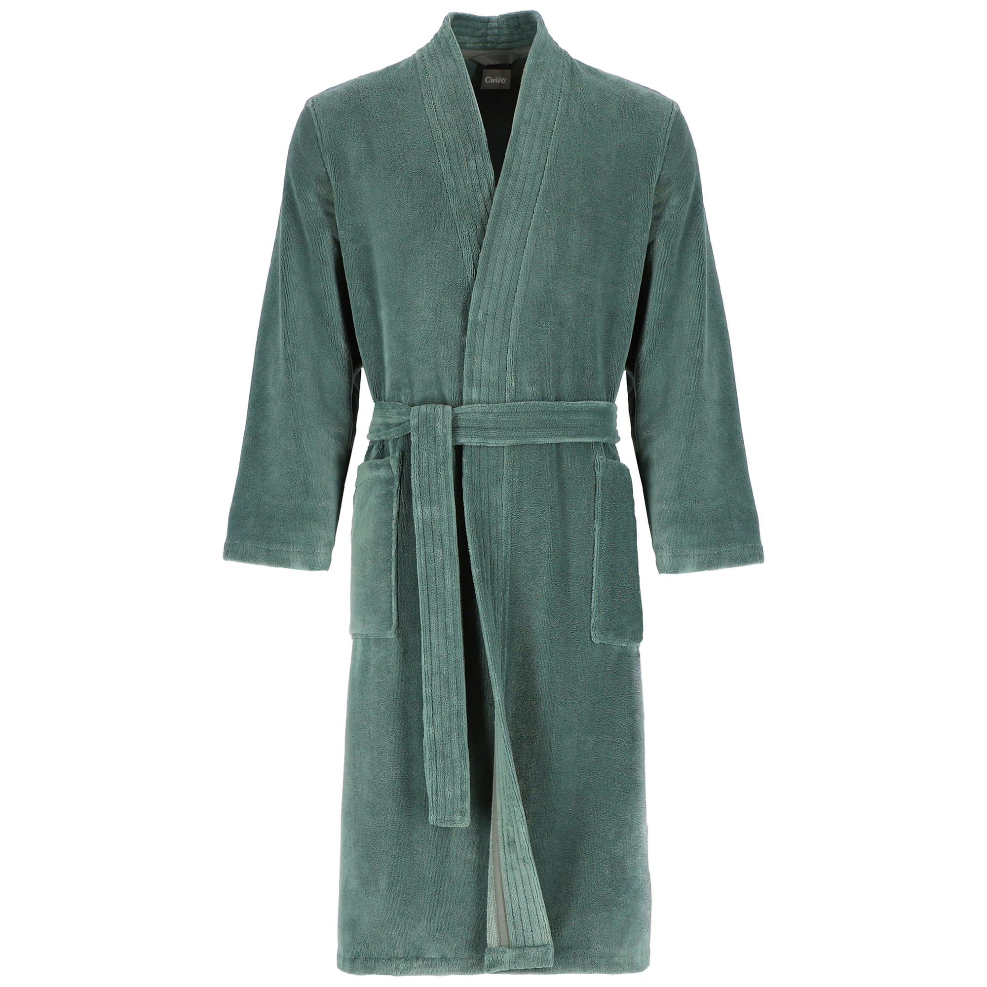 Cawö Home Bademäntel Herren Kimono 800 mineral - 44