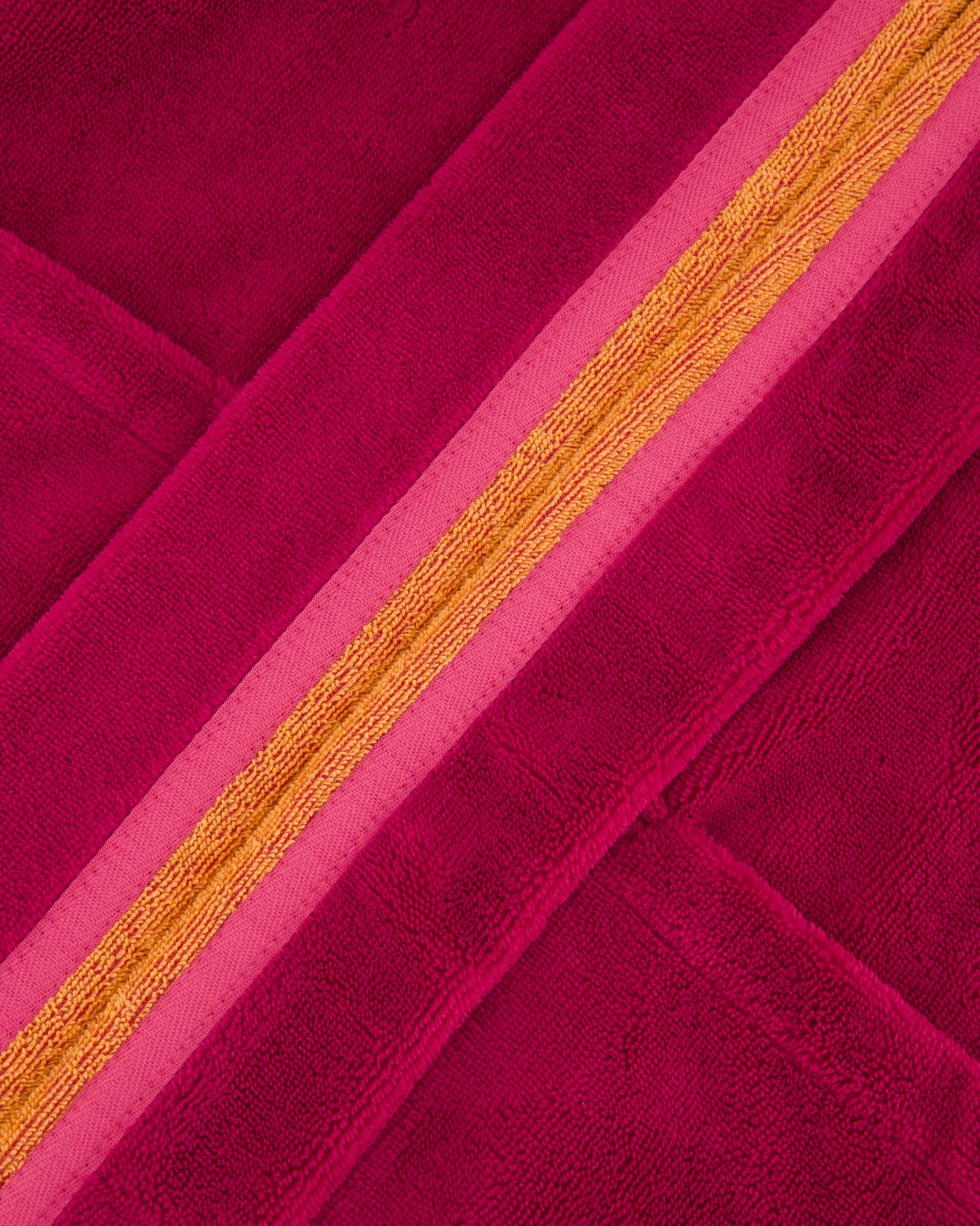 Cawö Home Bademäntel Damen Kimono Kimono 844 pink-orange - 23