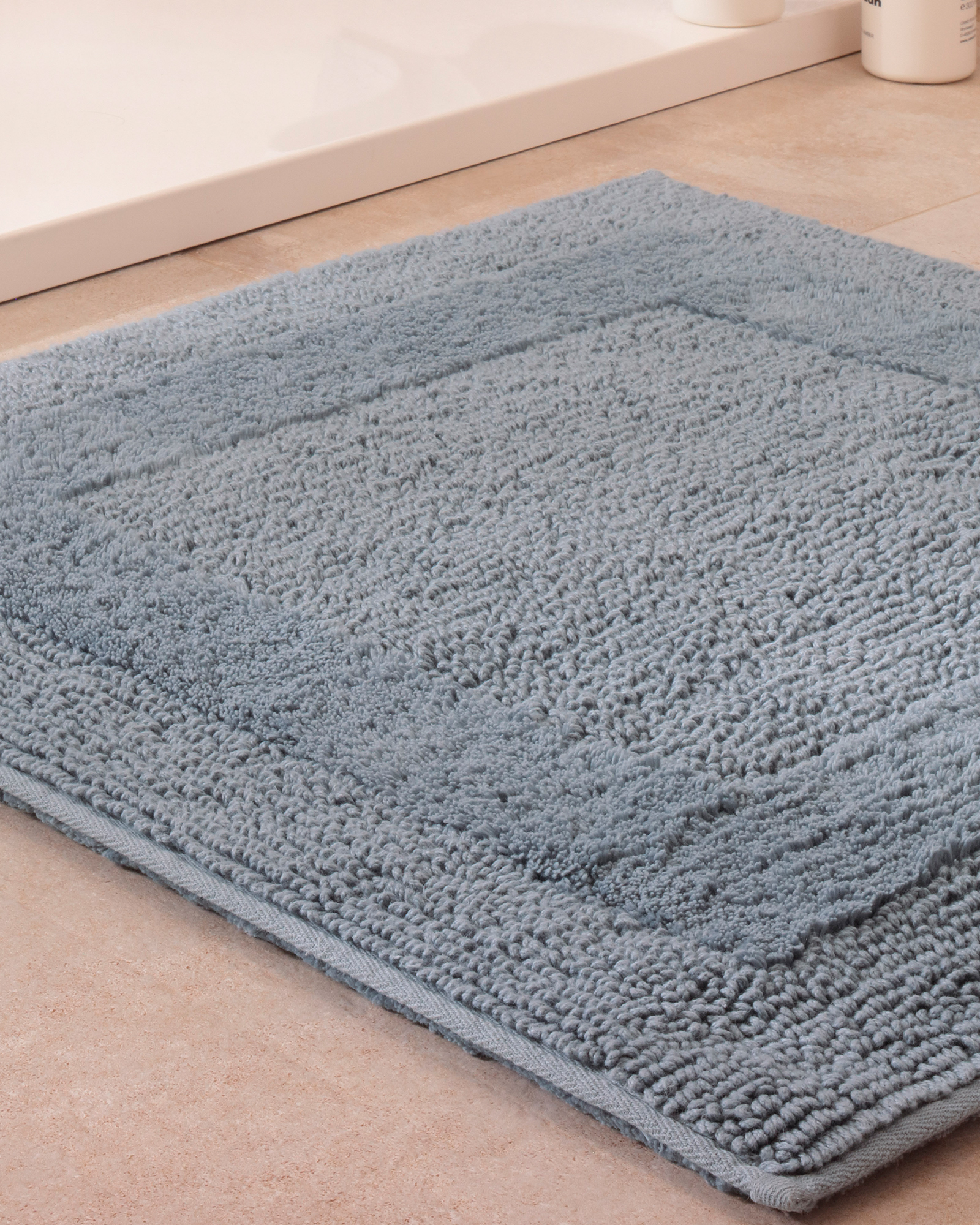 Cawö Home Badteppiche Luxus Badteppich 1000 nordic blue - 187