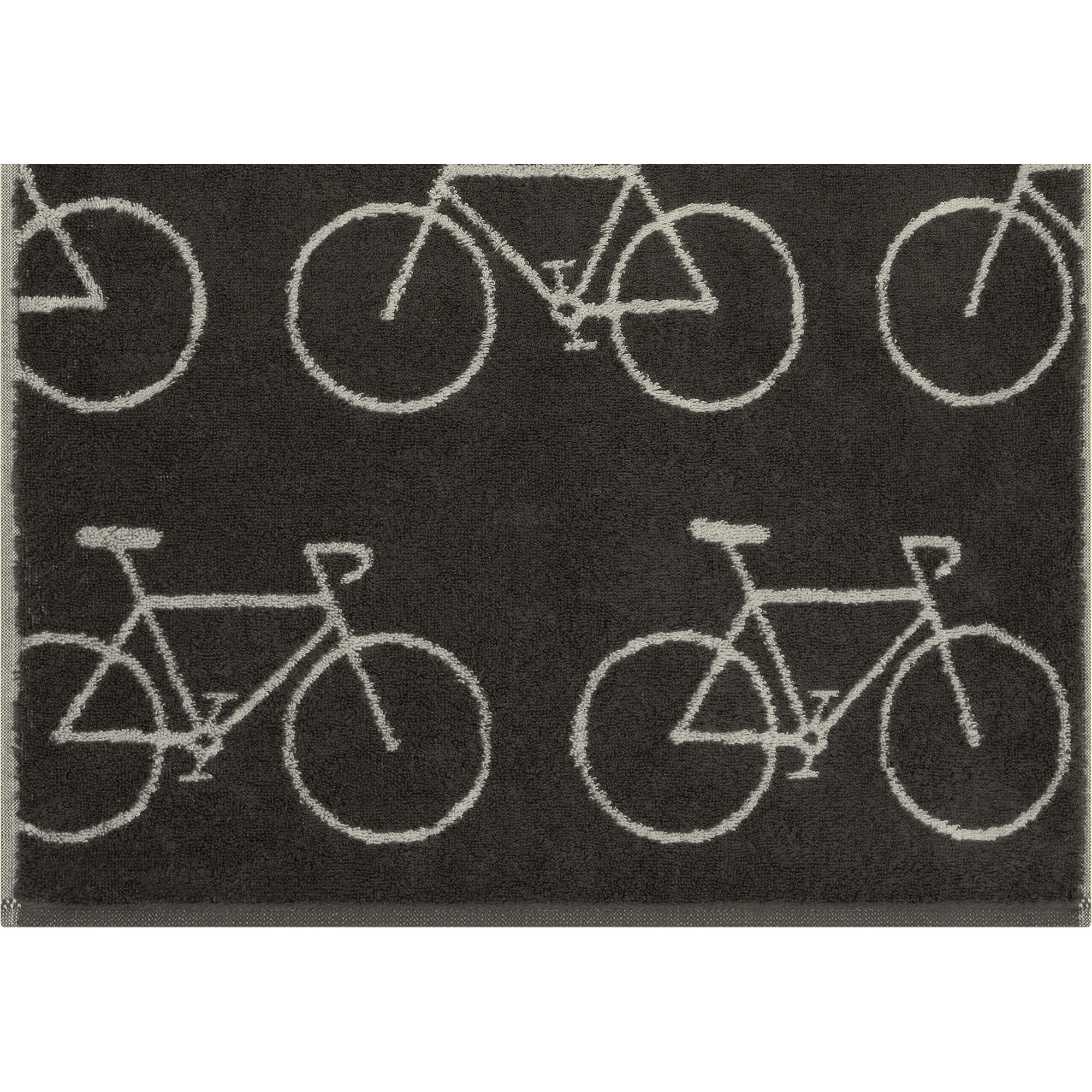Cawö Handtücher Velo Edition Allover Fahrrad 6299 basalt - 77 - Duschtuch 70x140 cm
