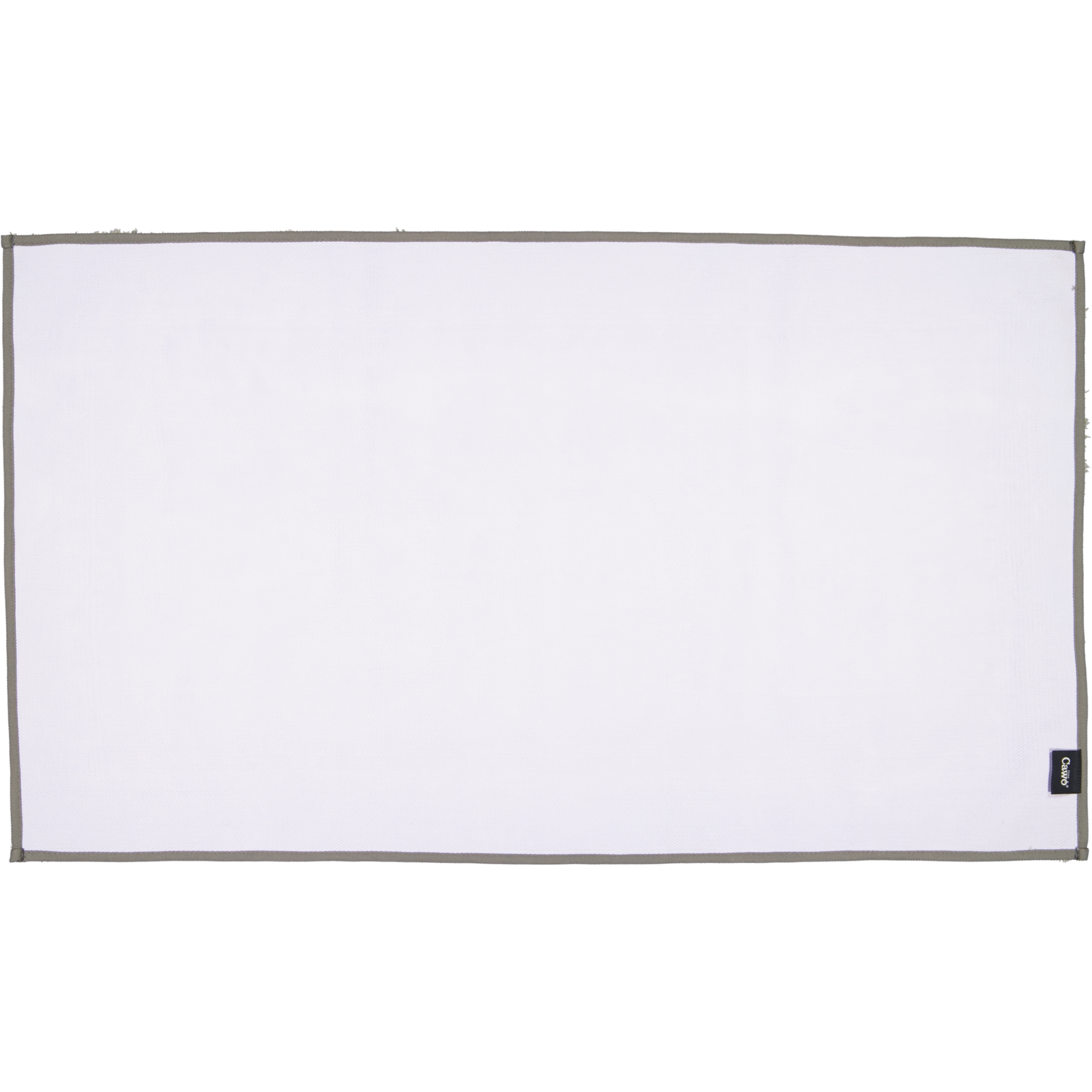 Cawö Home - Badteppich Luxury Home Two-Tone 590 - Farbe: graphit - 70 - 70x120 cm