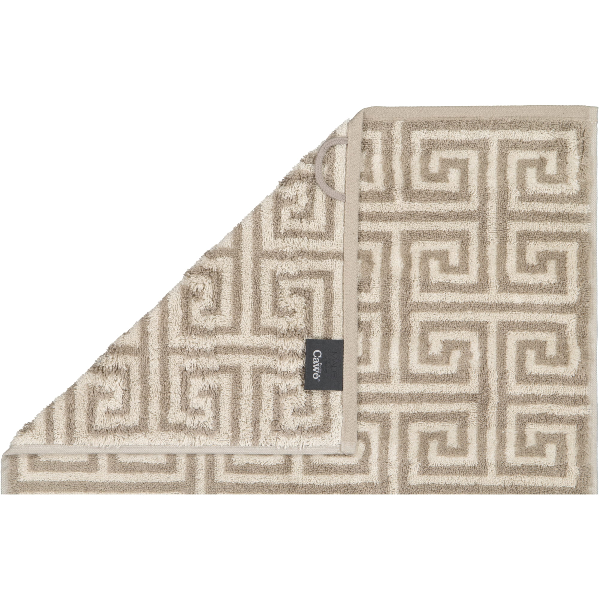 Cawö Handtücher Noblesse Elegance Allover 1088 graphit - 37 - Handtuch 50x100 cm