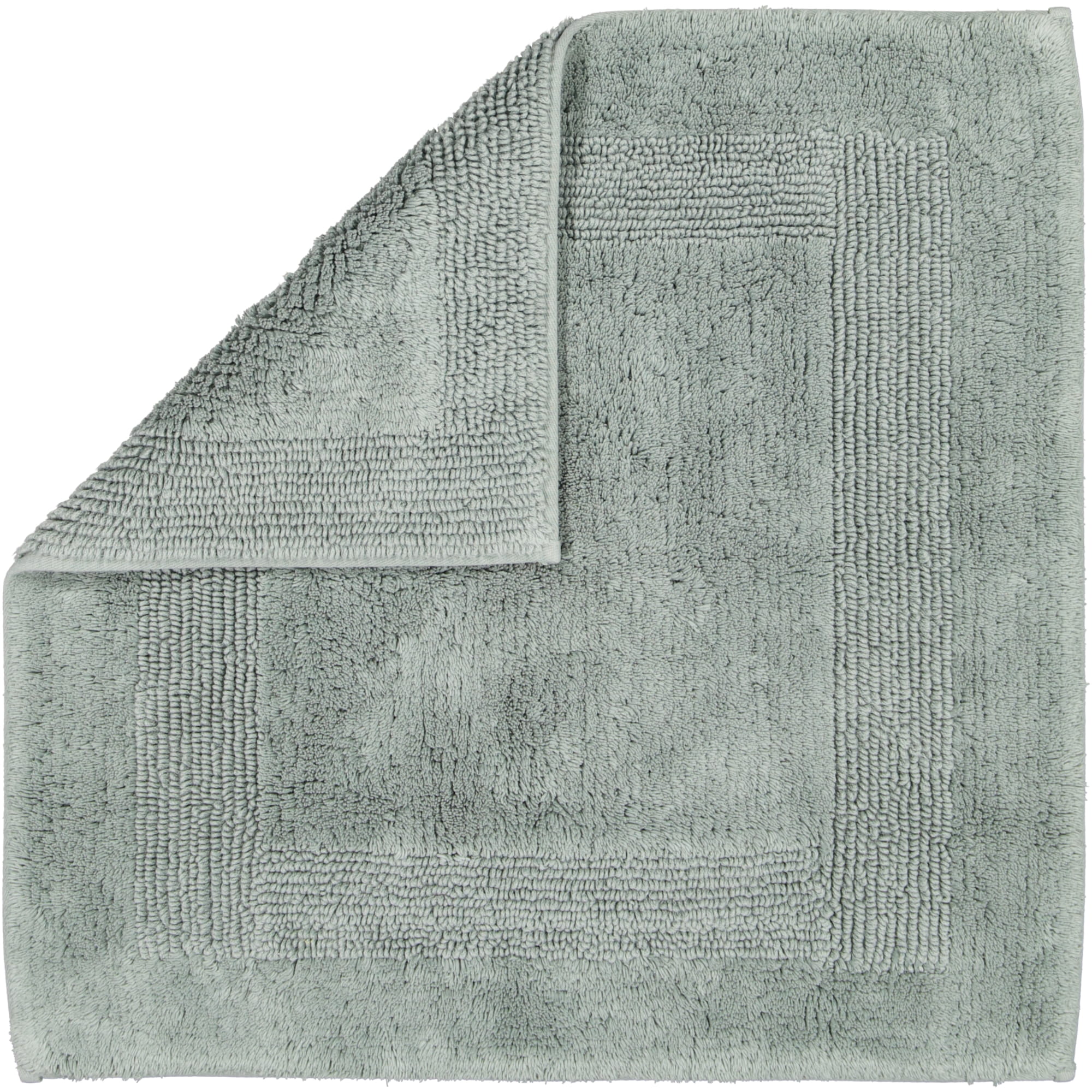 Cawö Home Badteppiche Luxus Badteppich 1000 nordic green - 470 - 60x60 cm