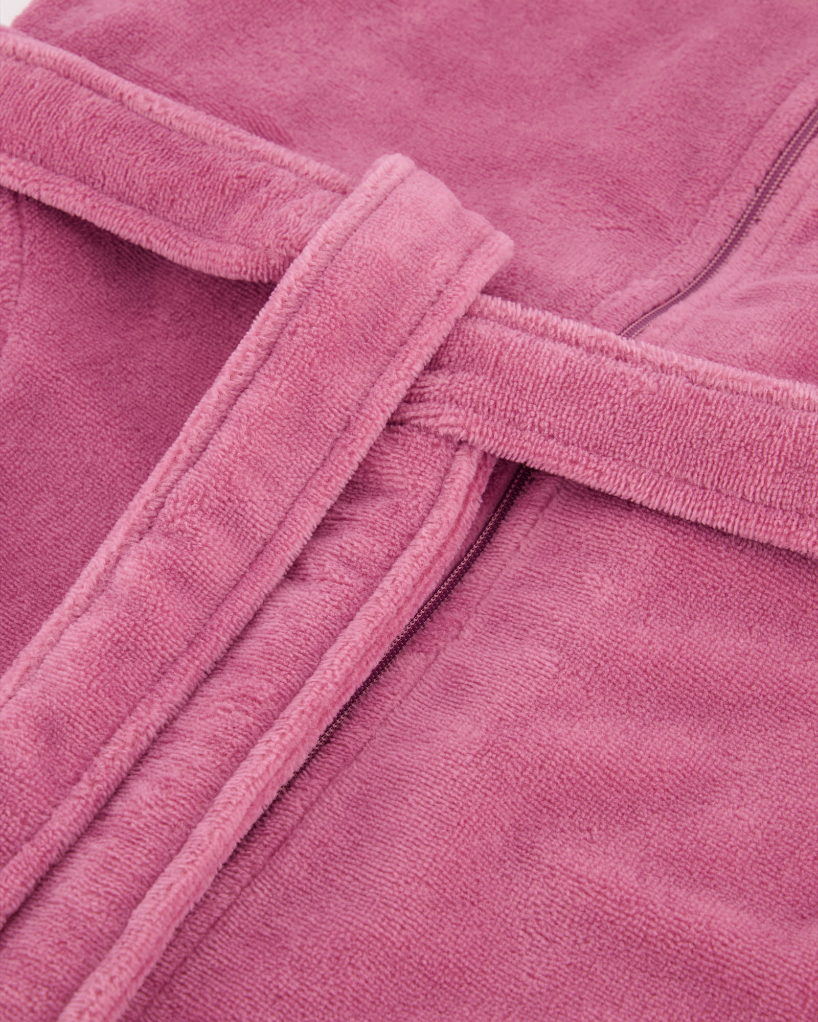 Cawö Home Damen Bademantel Kapuze RV 837 - Farbe: blush - 22