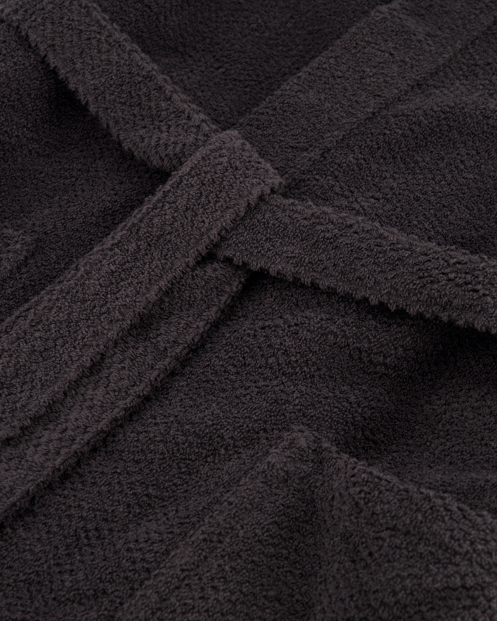 Cawö Bademäntel Herren Kapuze Pure 5623 basalt - 740