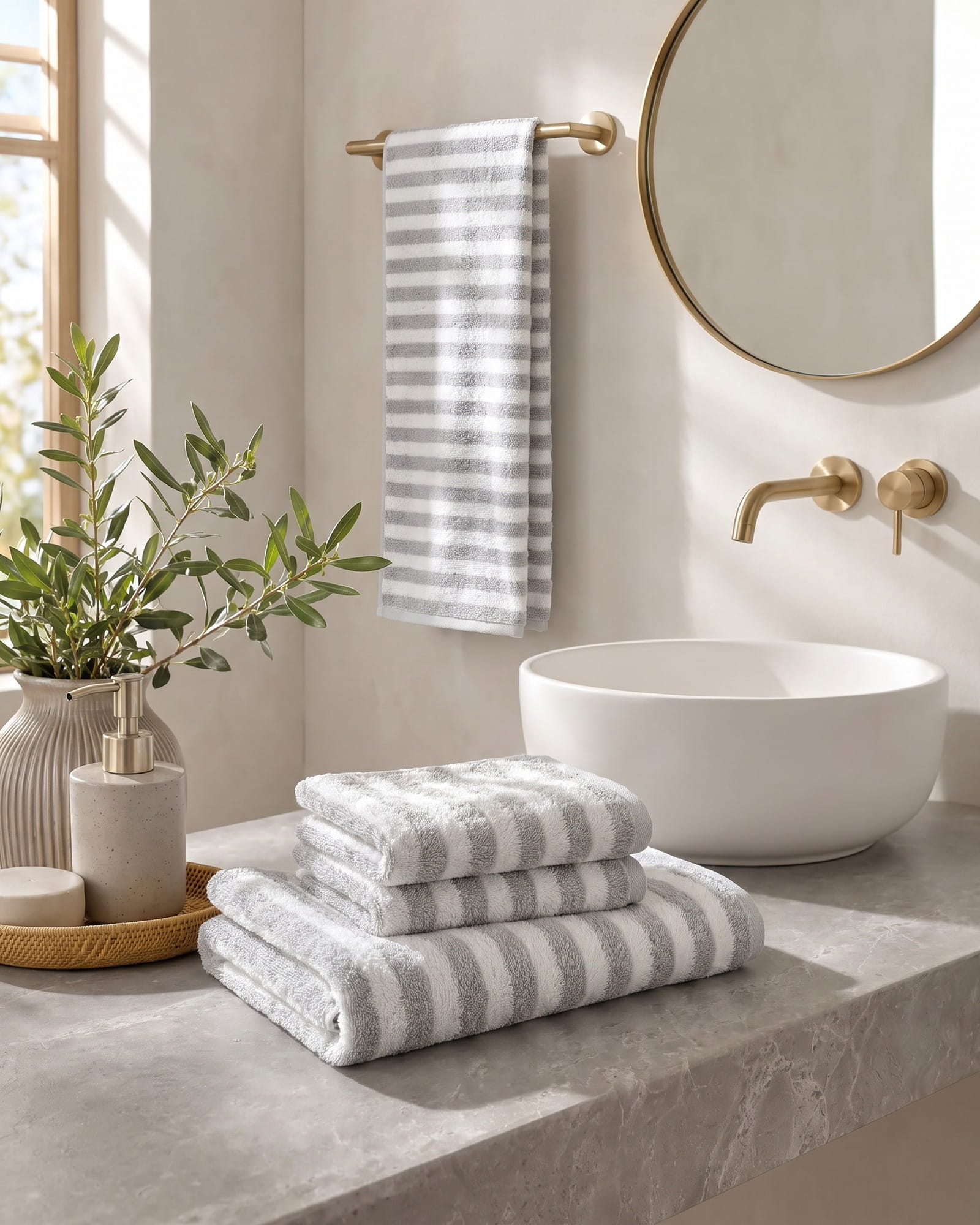 Cawö Handtücher BLACK SALE Stripes 6304 basalt/natur - 73