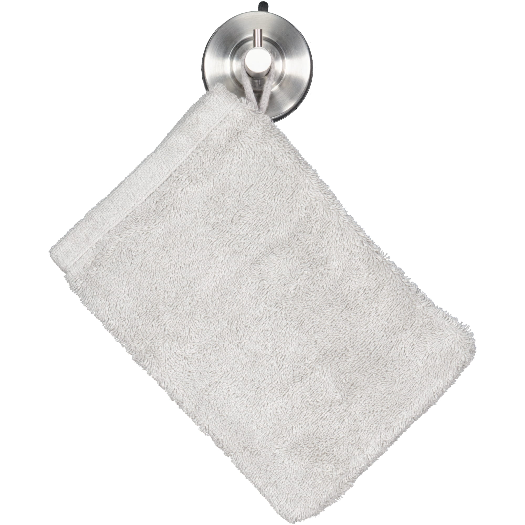 Cawö Handtücher Lifestyle Uni 7007 platin - 705 - Waschhandschuh 16x22 cm