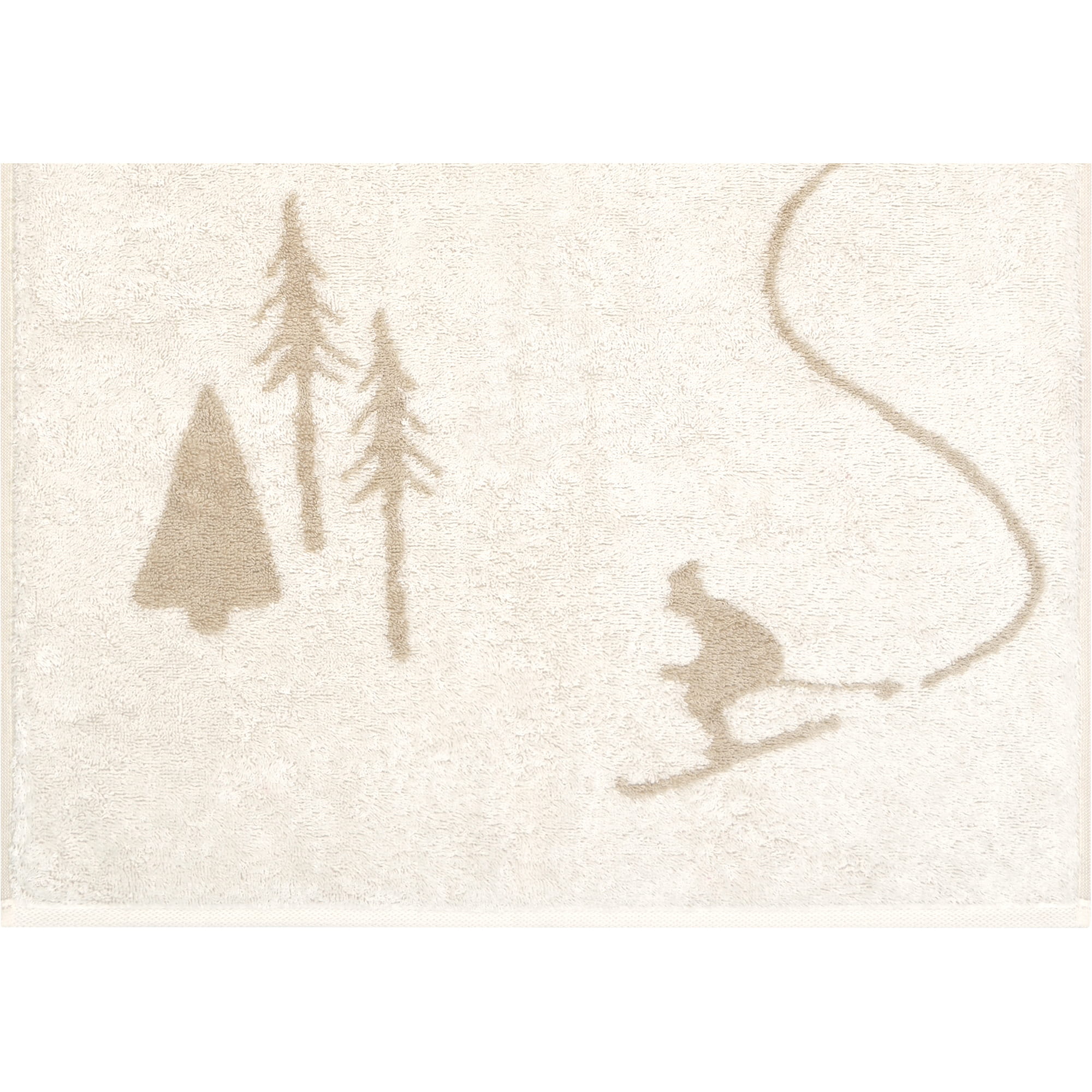 Cawö Handtücher WINTER EDITION Skifahrer 6272 beige/natur - 30