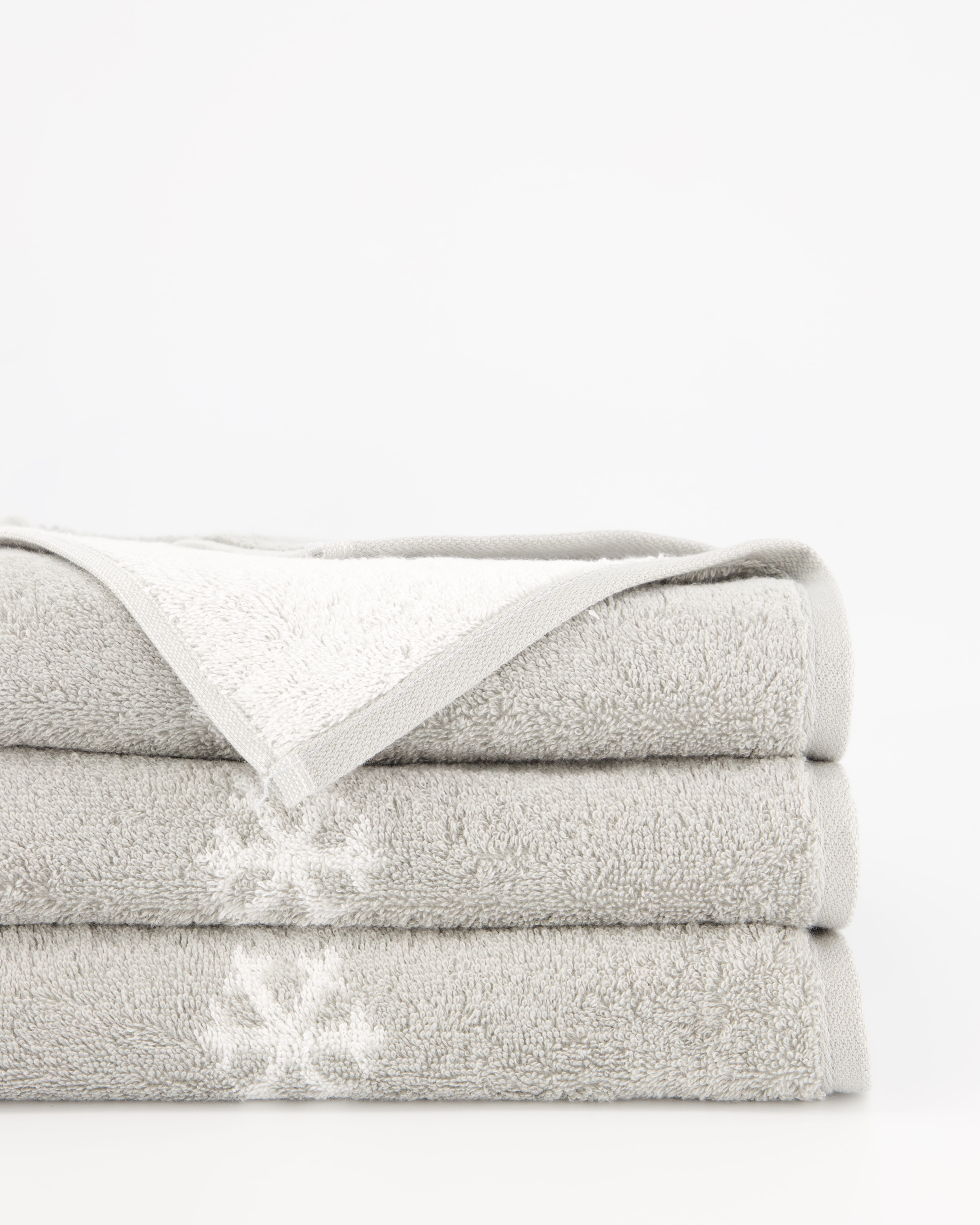 Cawö Handtücher WINTER EDITION Schneekristalle 6270 platin/weiß - 76